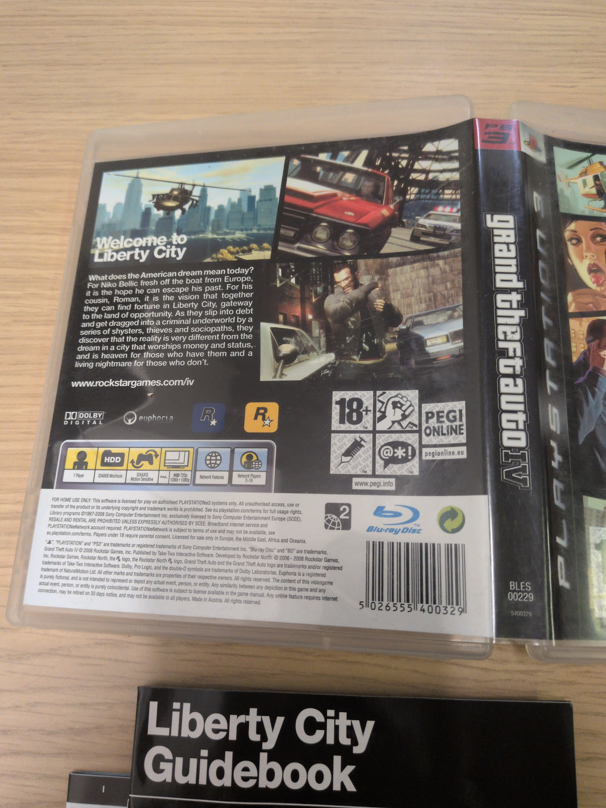 Grand Theft Auto IV Sony PS3 Game