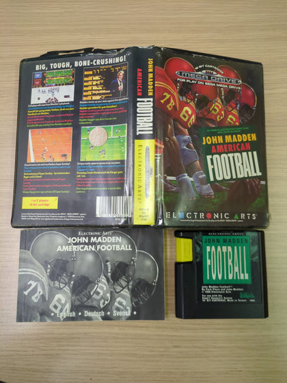 John Madden American Football Sega Mega Drive game
