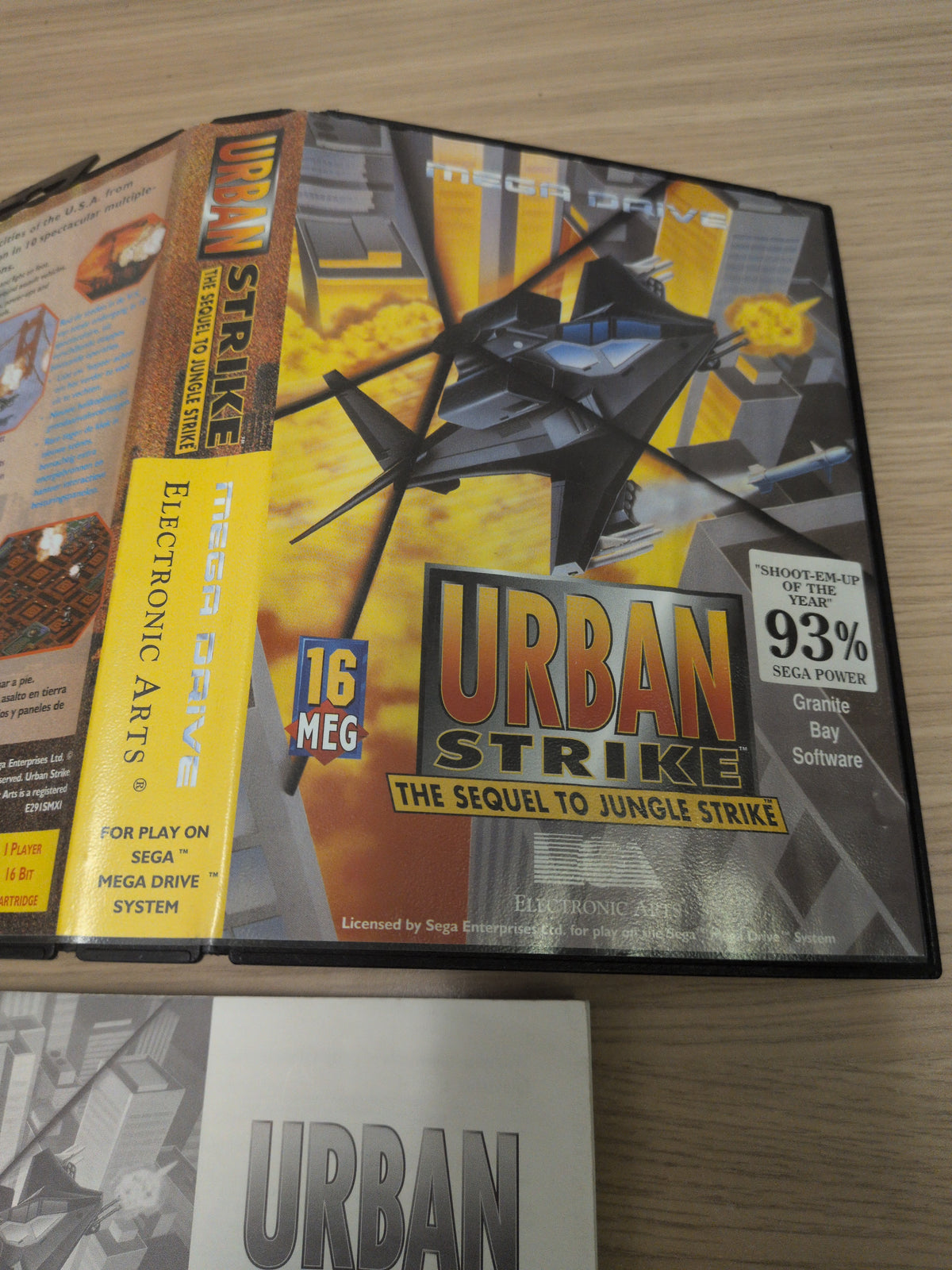 Urban Strike: The Sequel to Jungle Strike Sega Mega Drive game