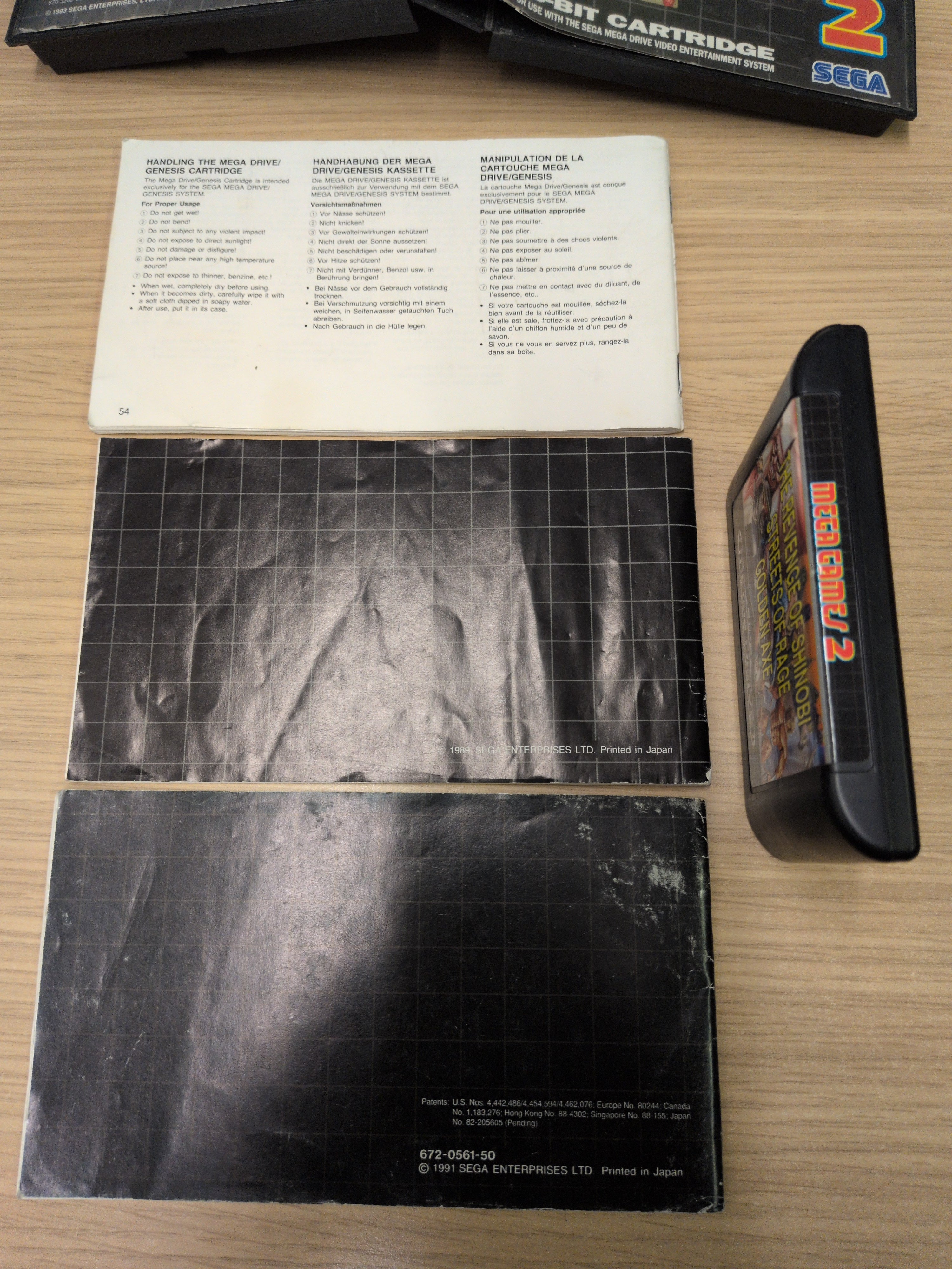Mega Games 2 Sega Mega Drive game