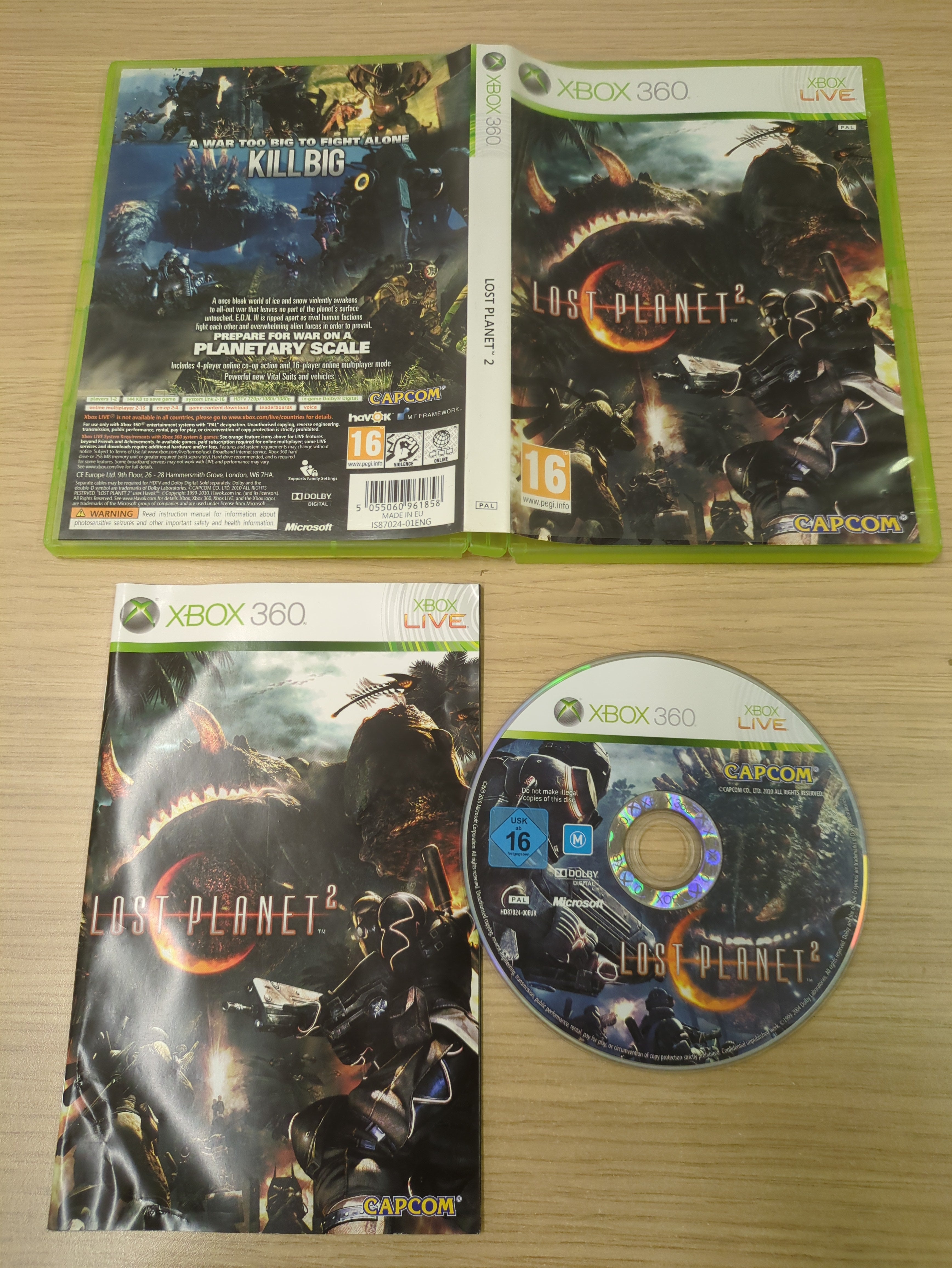 Lost Planet 2 Xbox 360 game