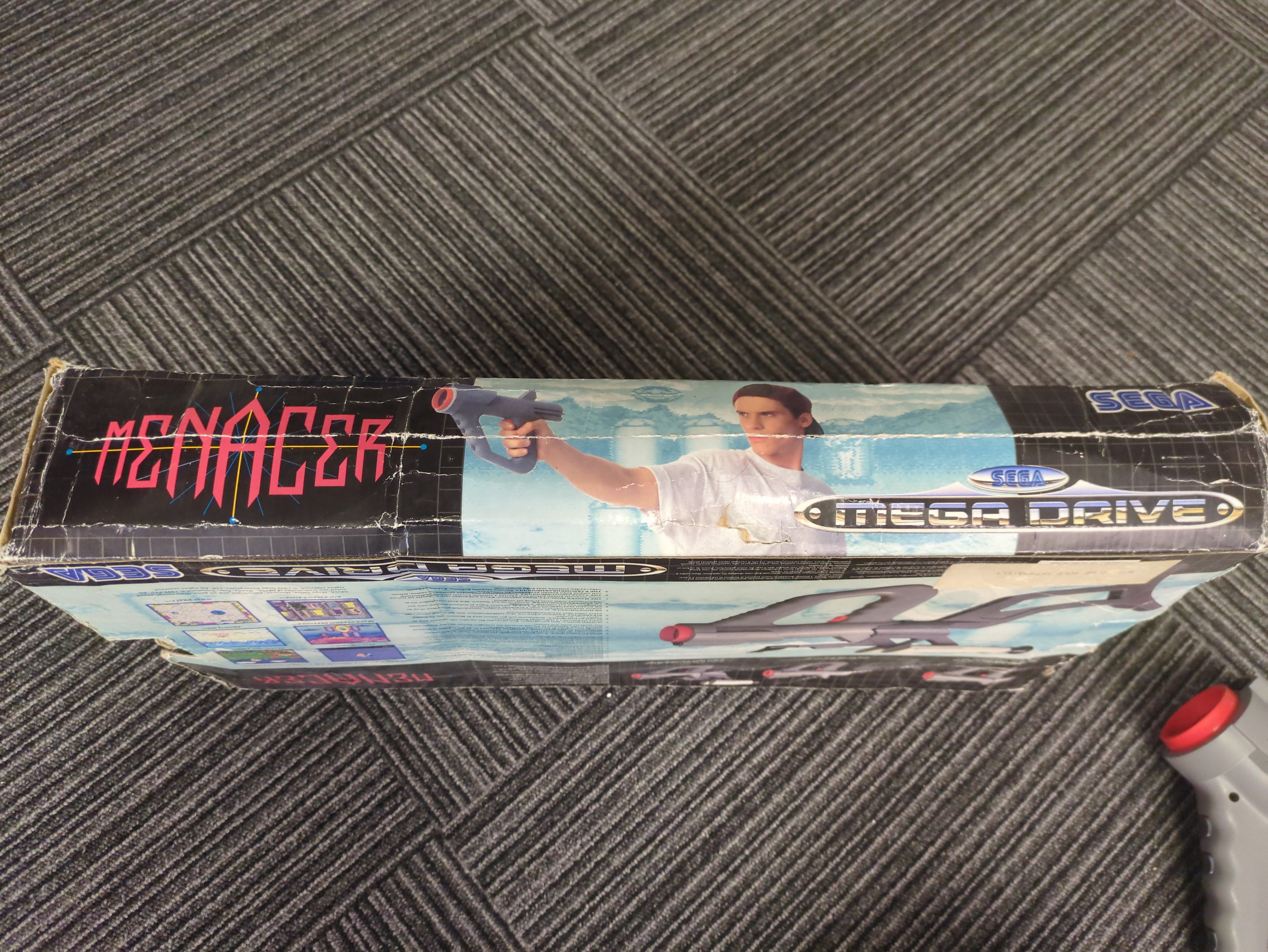 Menacer Gun Accessory Sega Mega Drive Boxed