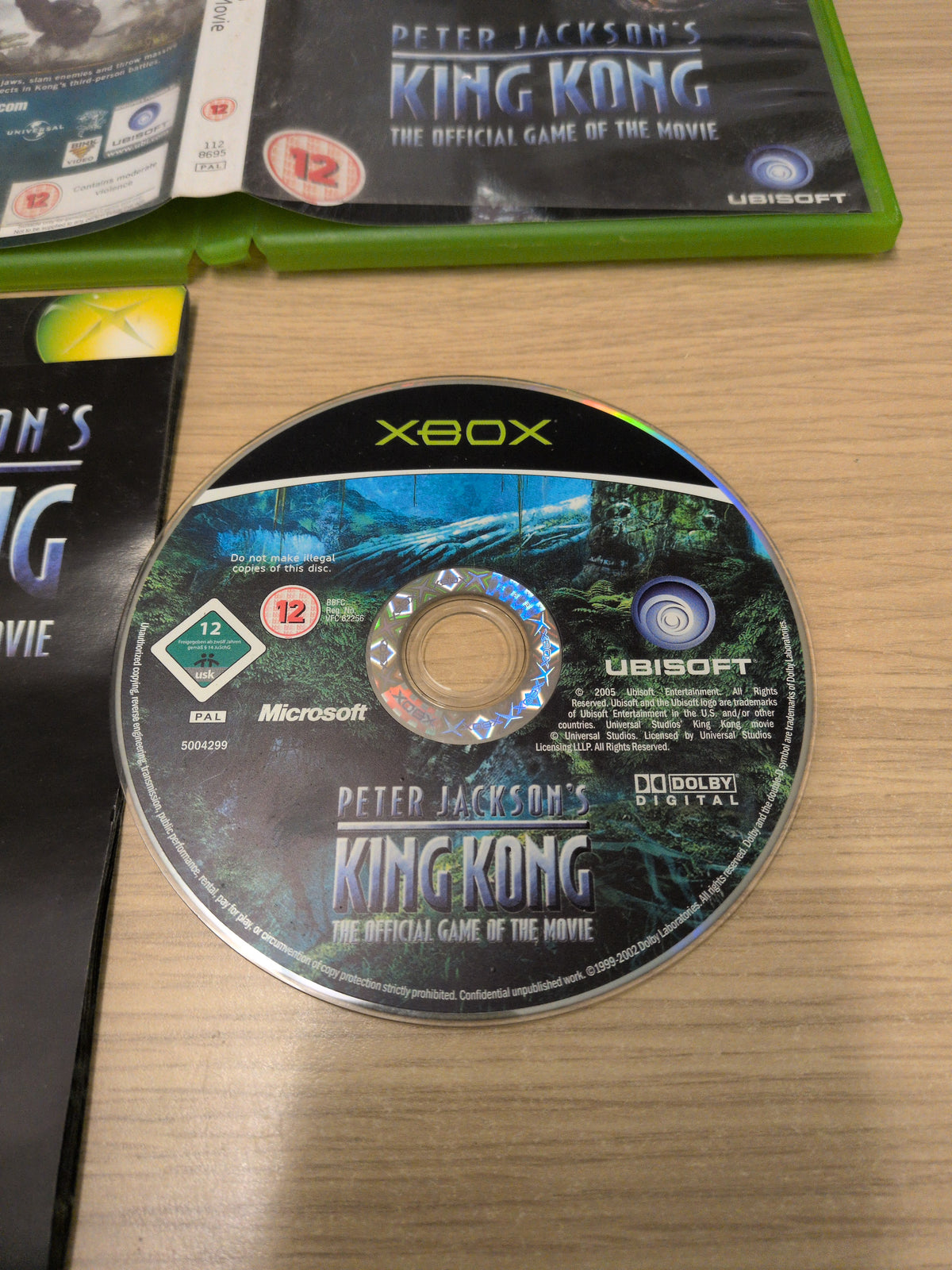 Peter Jackson's King Kong original Xbox game