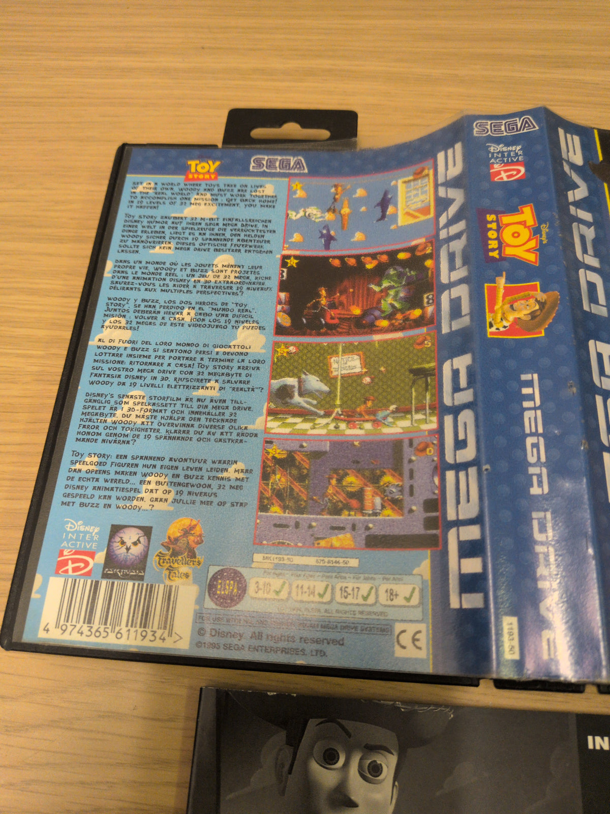 Toy Story (Disney's) Sega Mega Drive game