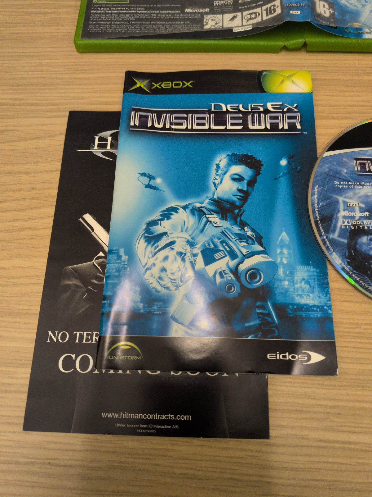 Deus Ex Invisible War original Xbox game