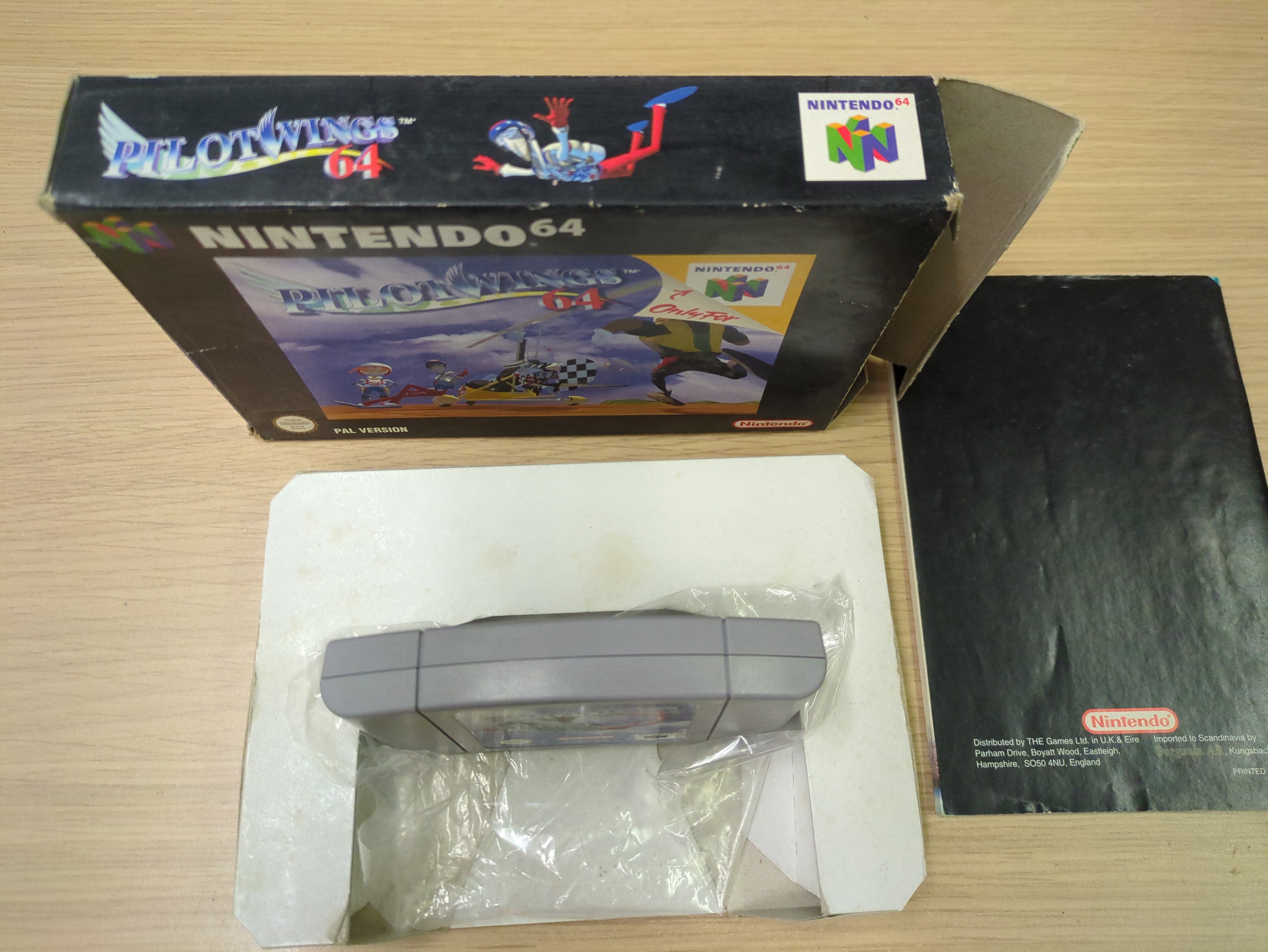 Pilot Wings 64 Nintendo N64 game