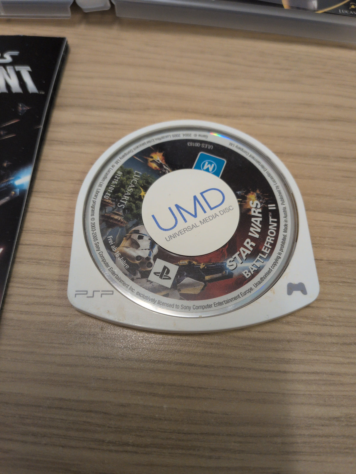 Star Wars Battlefront II Sony PSP game
