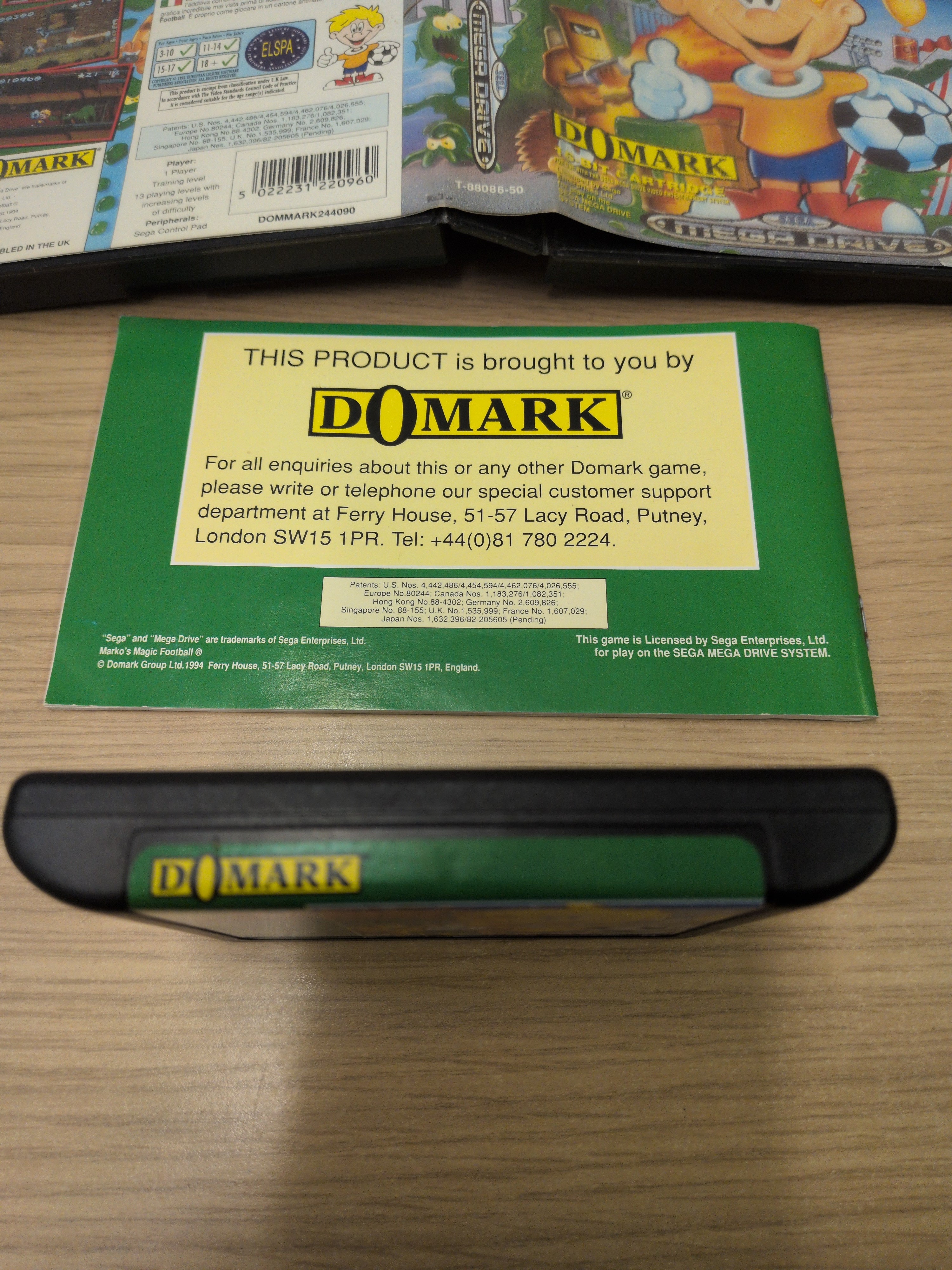 Marko's Magic Football Sega Mega Drive game