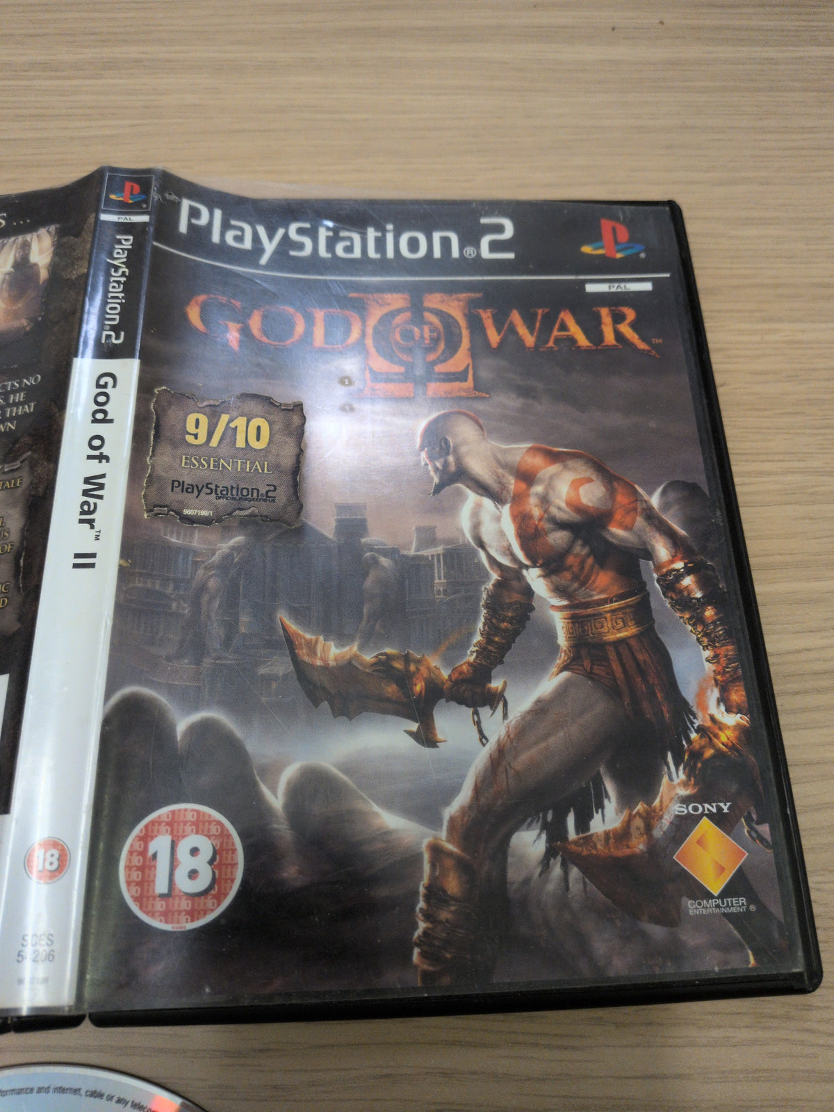 God of War II Sony PS2 game
