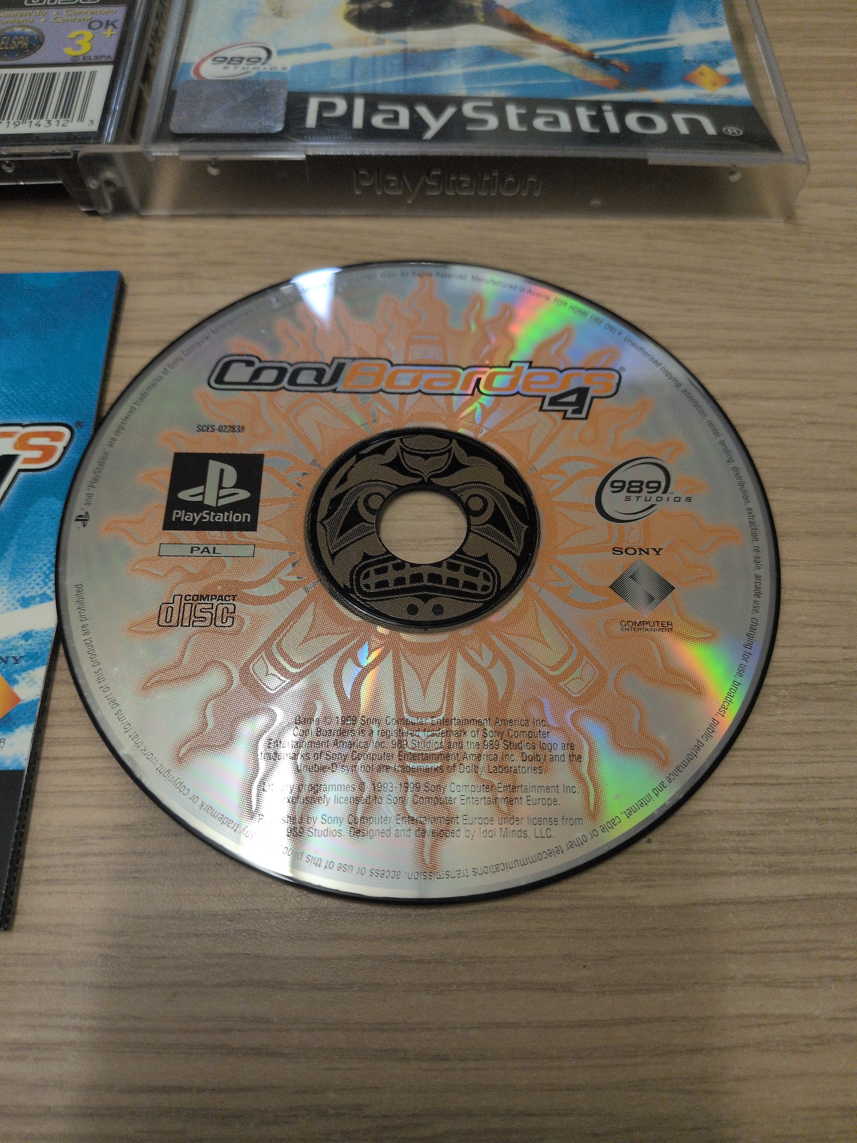 Cool Boarders 4 Sony PS1 game