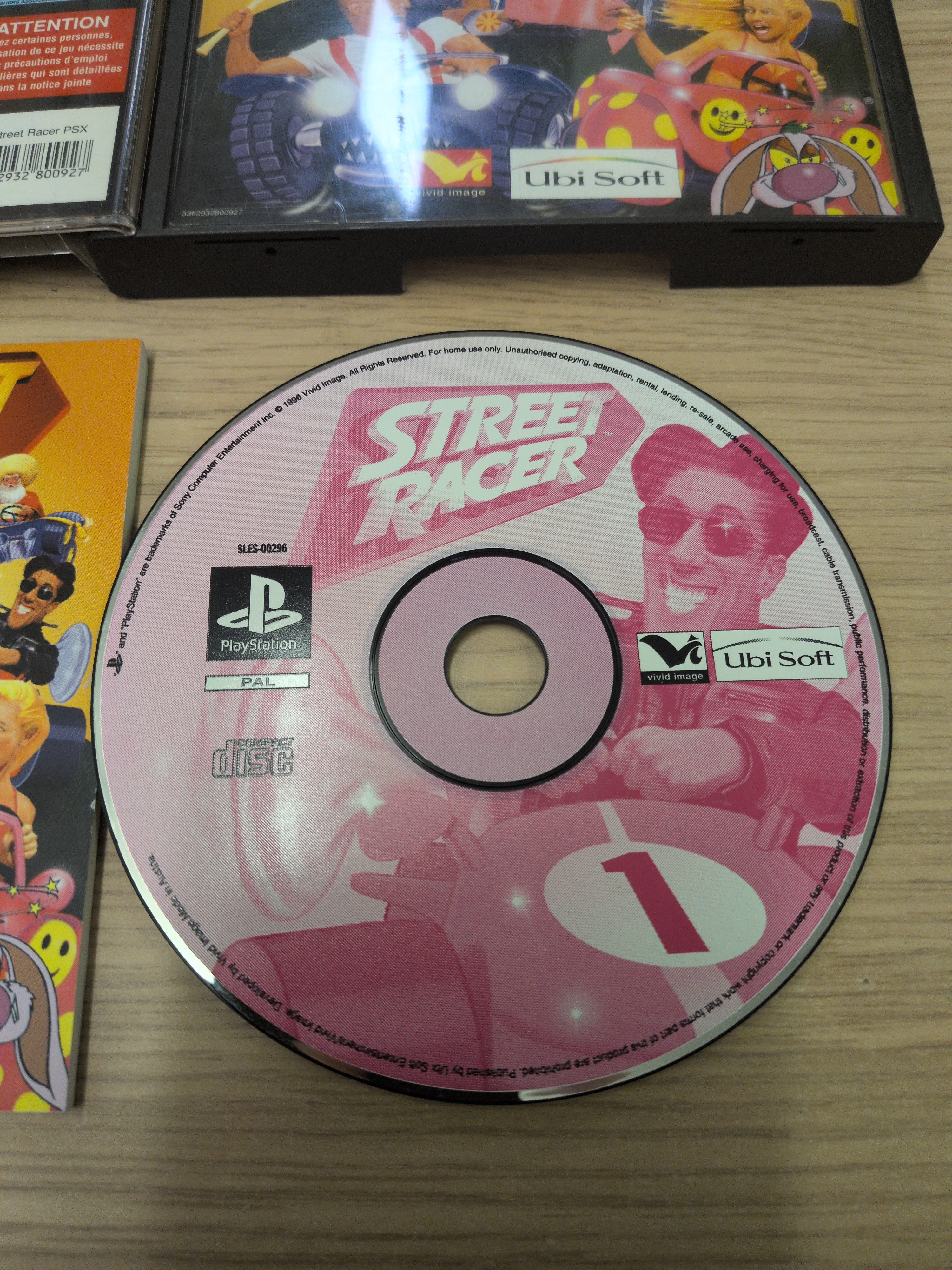 Street Racer Sony PS1 game