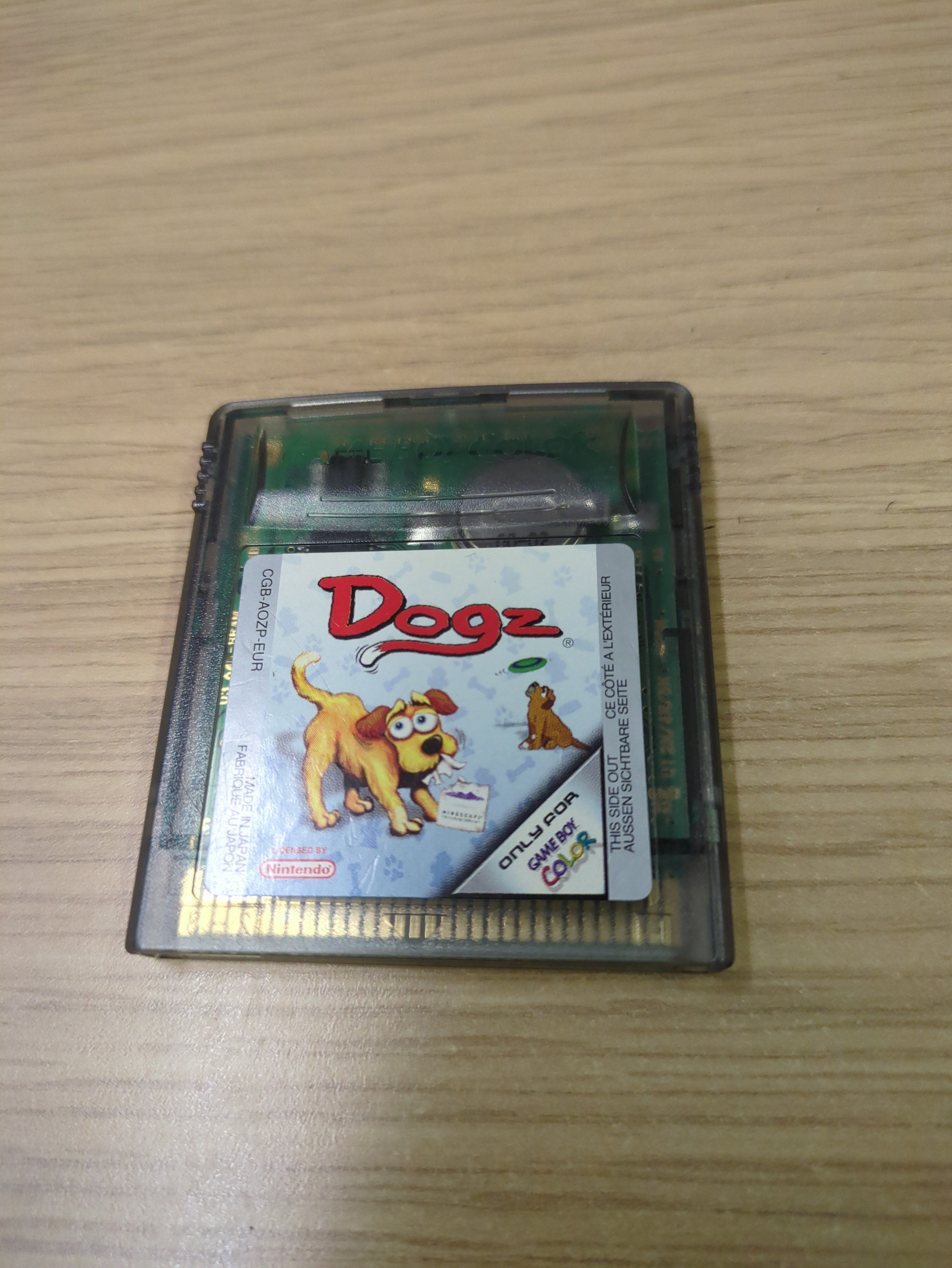 Dogz Nintendo Game Boy Color Cart Only