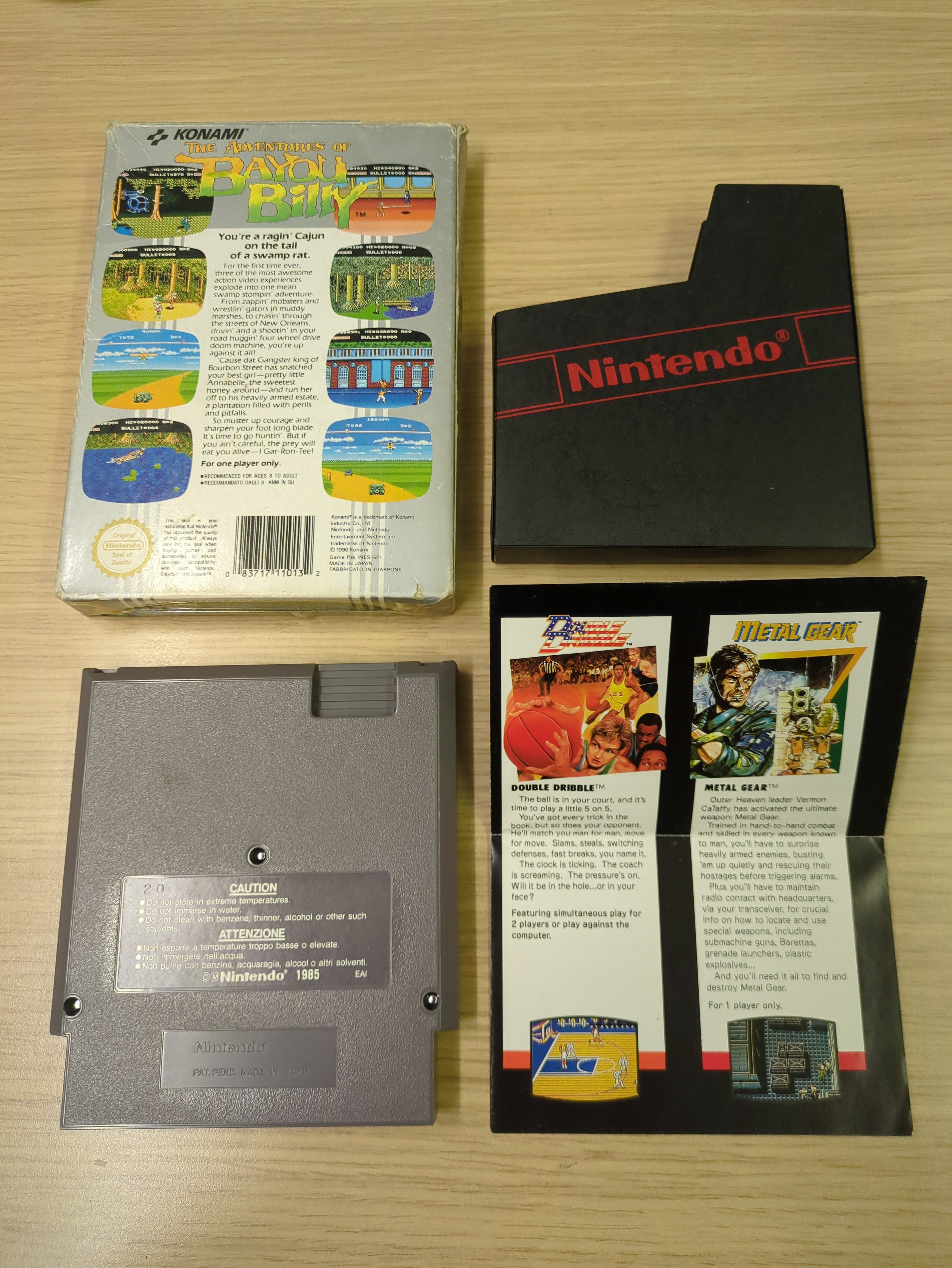 The Adventures of Bayou Billy Nintendo NES game
