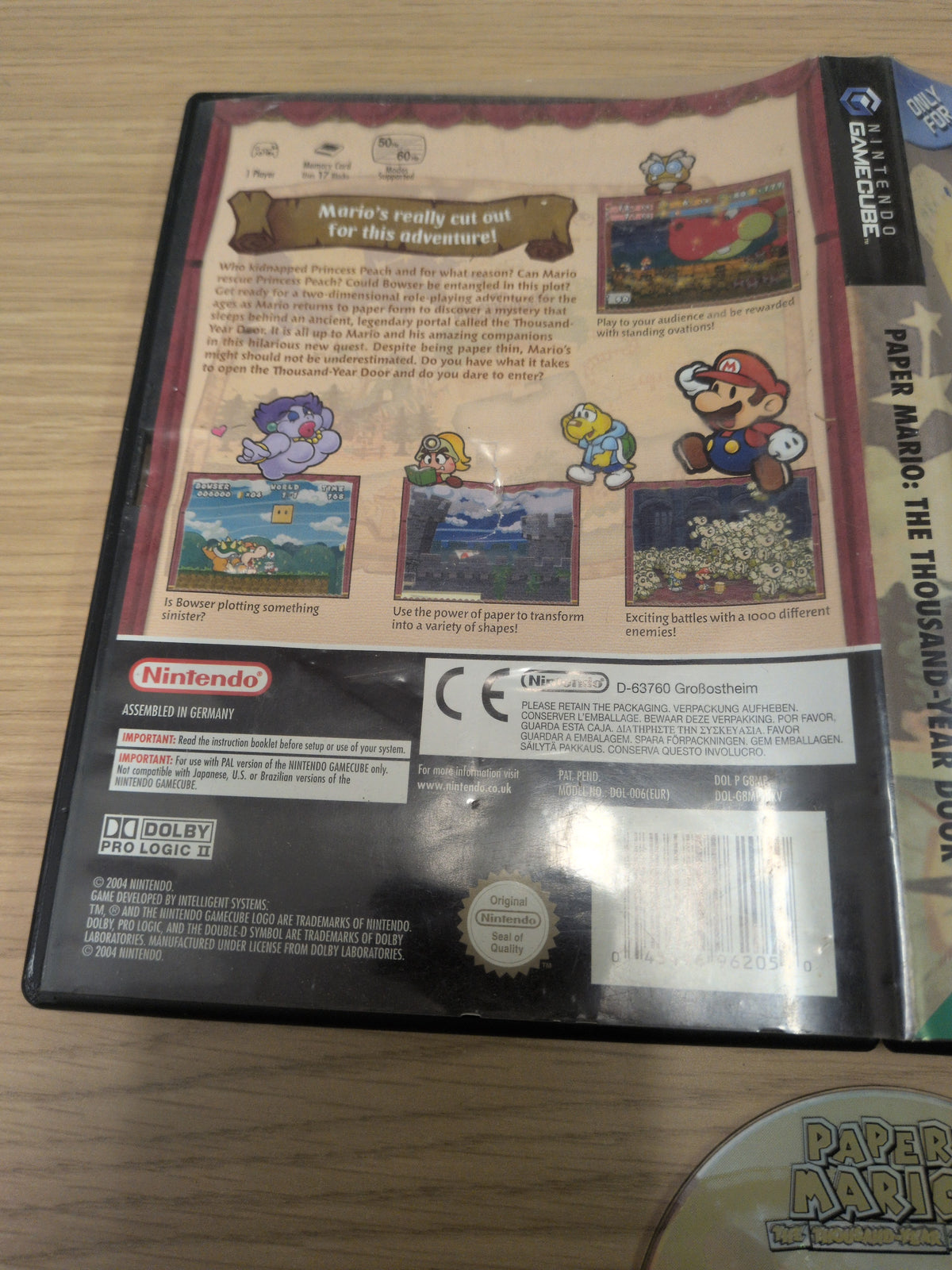 Paper Mario: The Thousand Year Door Nintendo GameCube game