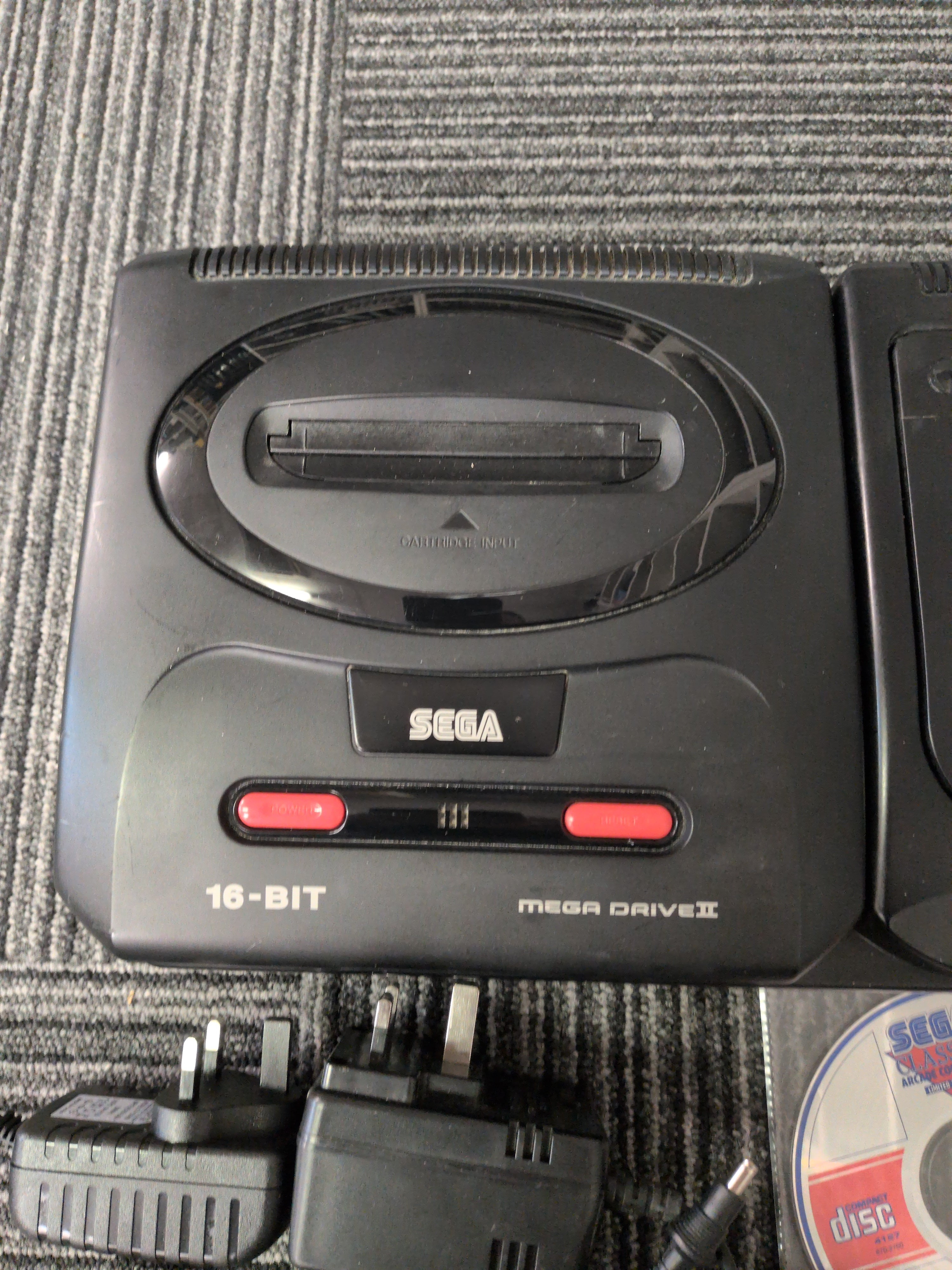 Sega Mega CD II Console Bundle with 12 Games