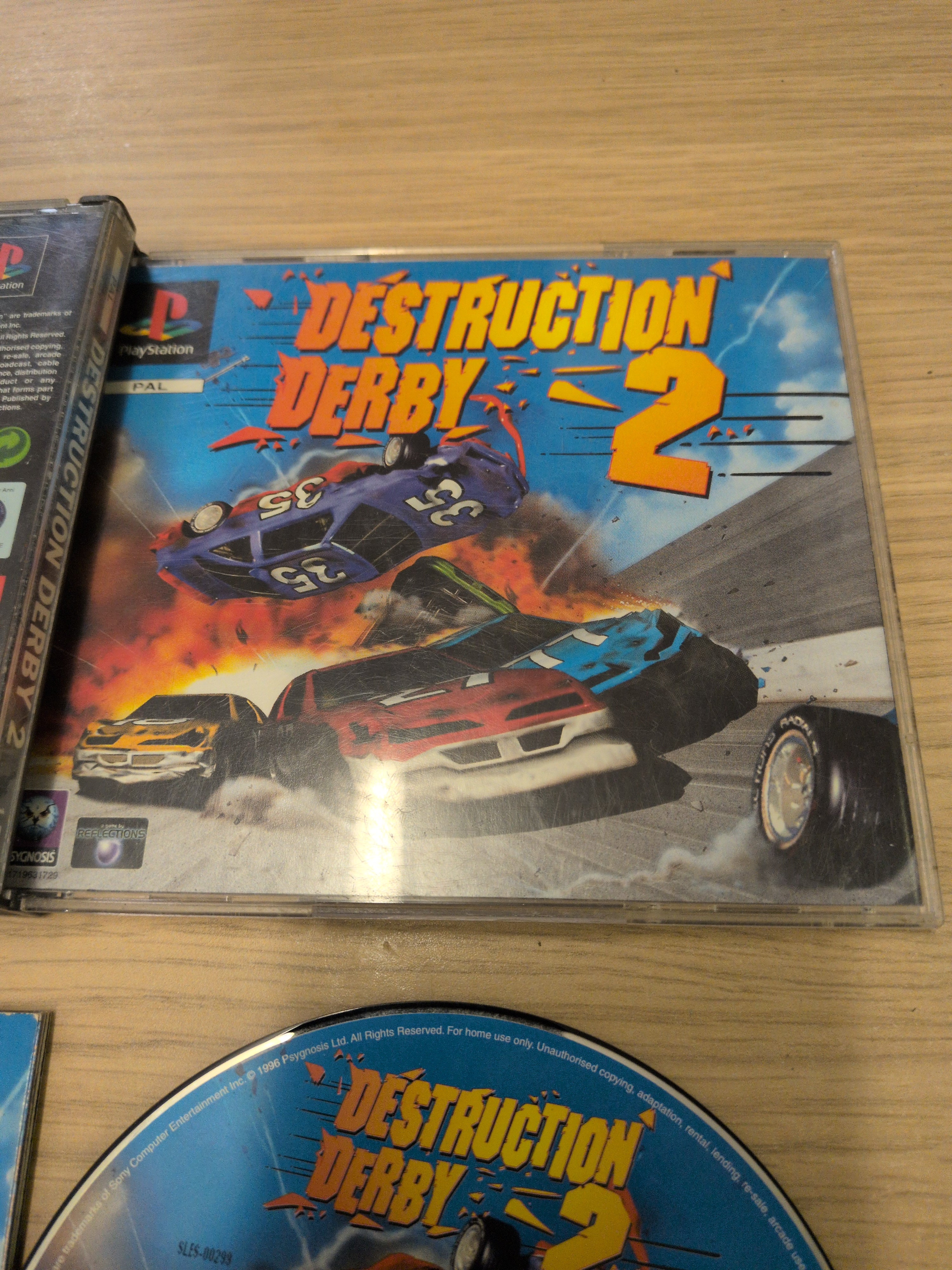 Destruction Derby 2 (Big Box) Sony PS1 game