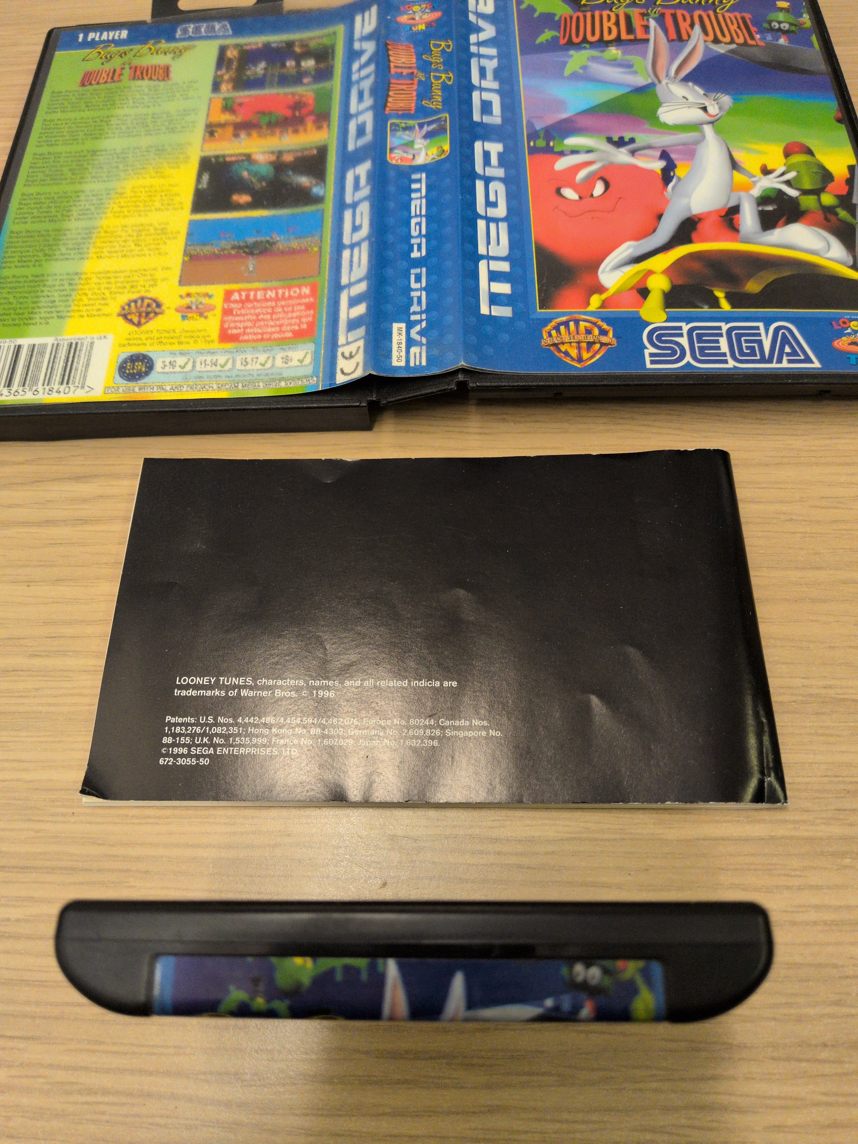 Bugs Bunny in Double Trouble Sega Mega Drive game