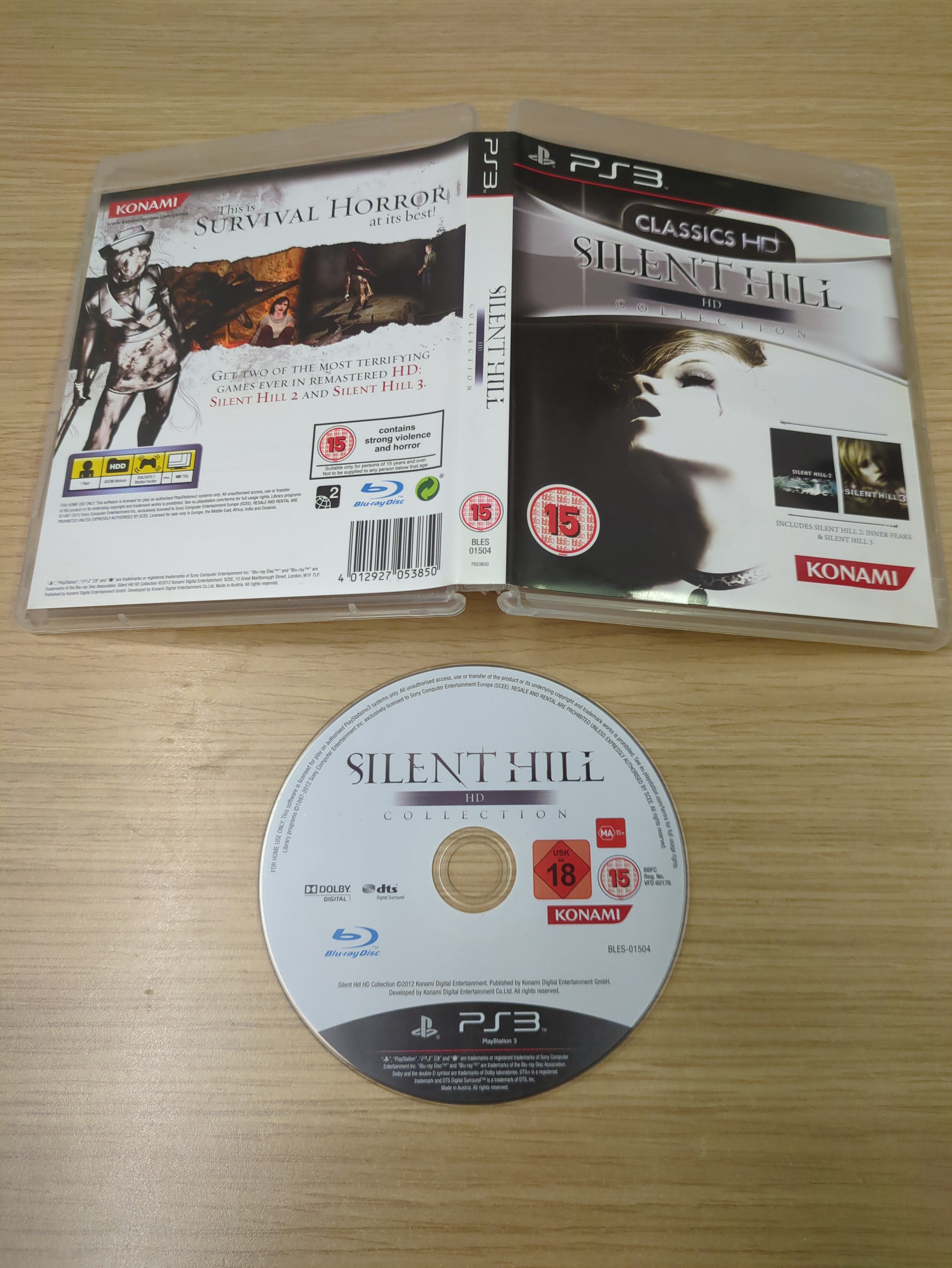 Silent Hill HD Collection Sony PS3 game