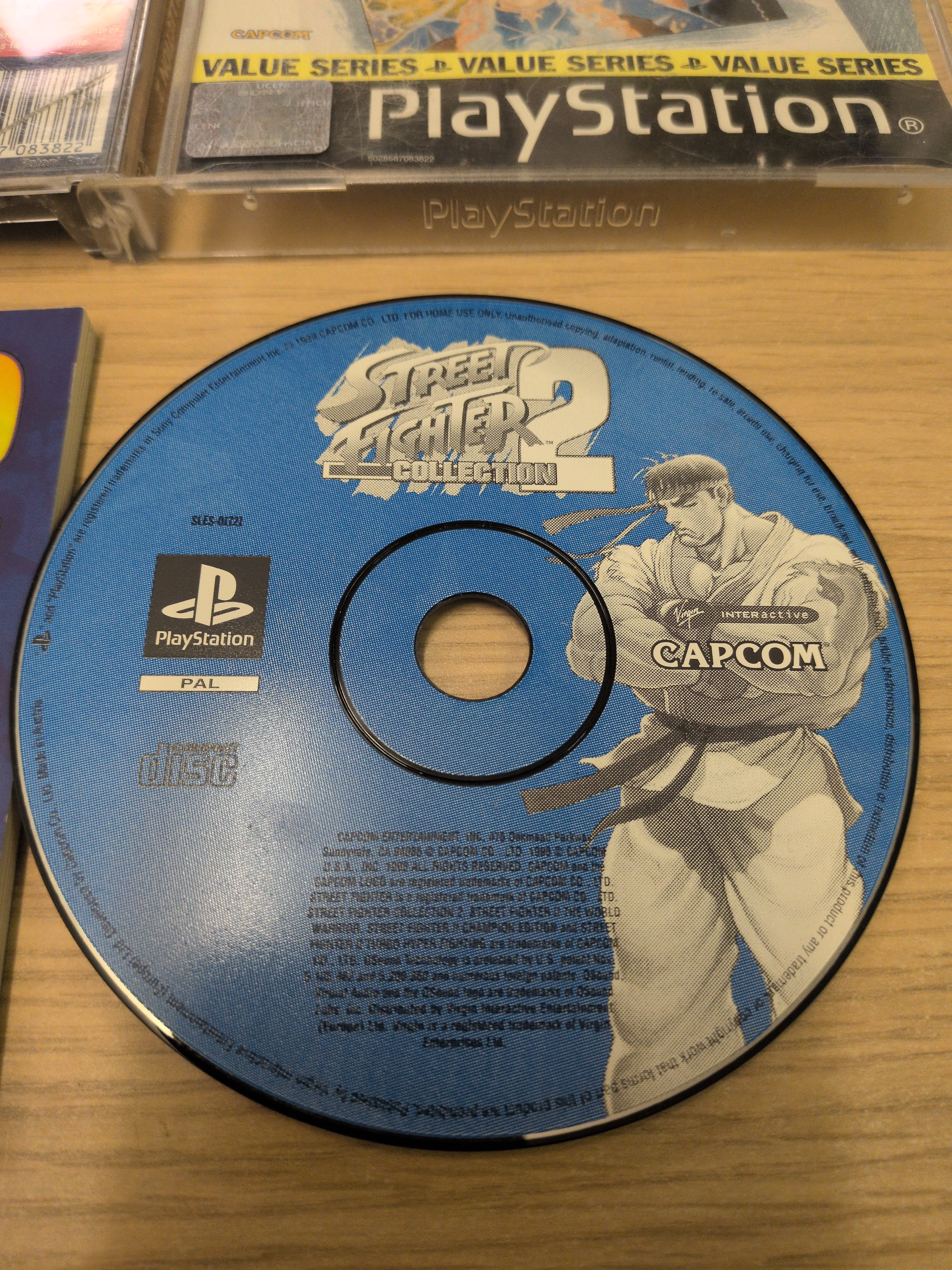 Street Fighter Collection 2 Sony PS1 game