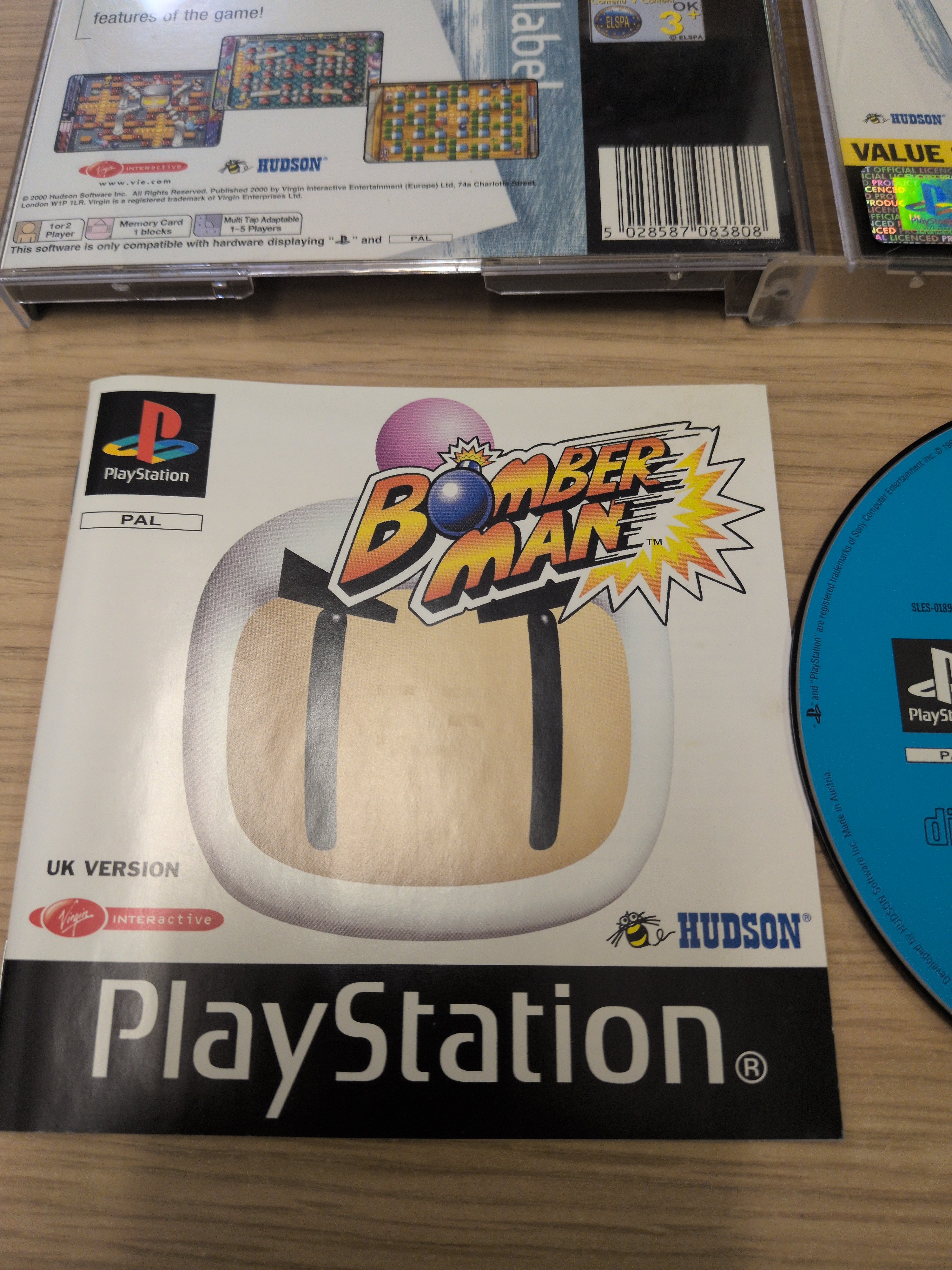 Bomberman Sony PS1 Value Series game