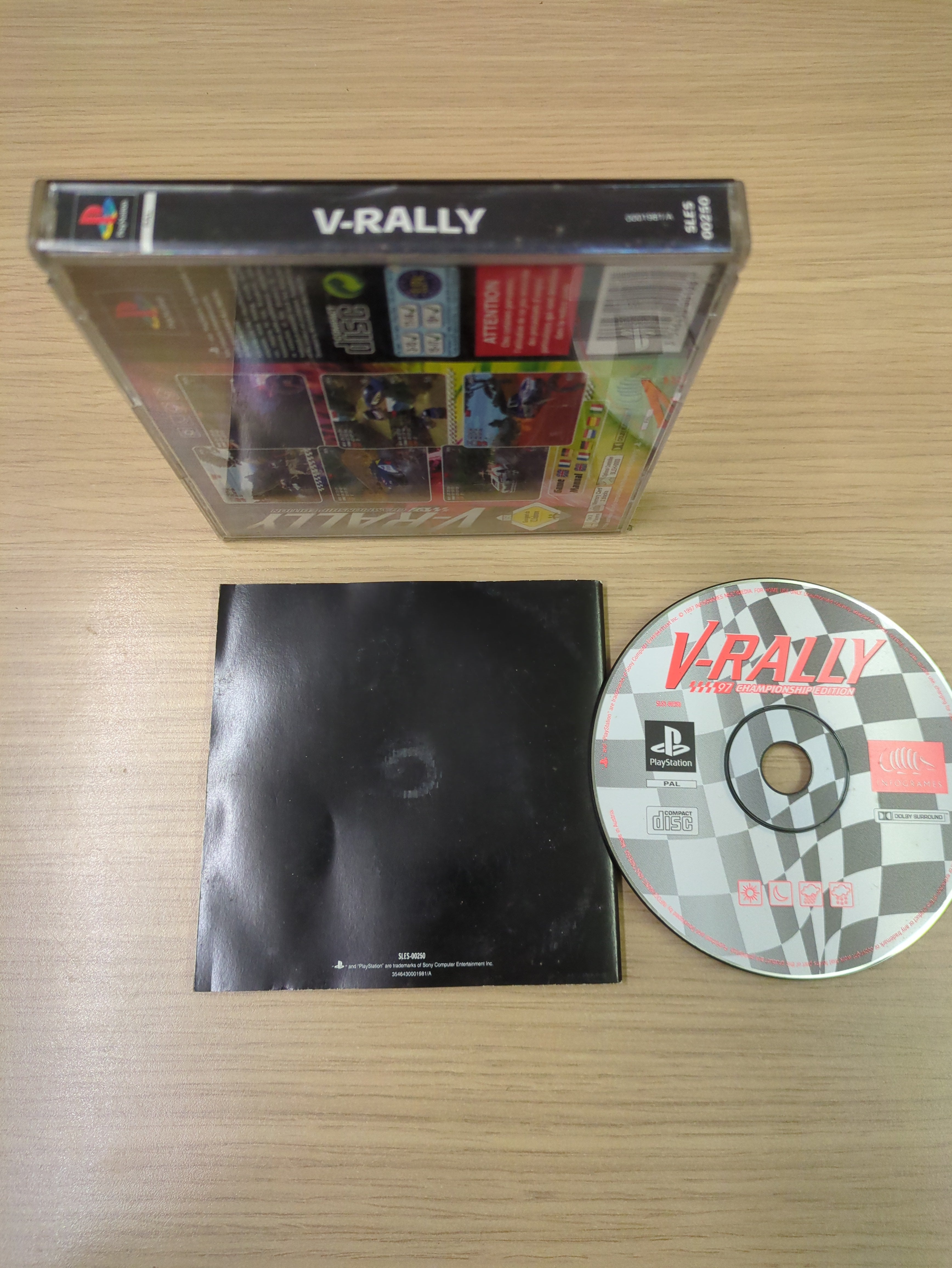 V Rally '97 Championship Edition Sony PS1 game