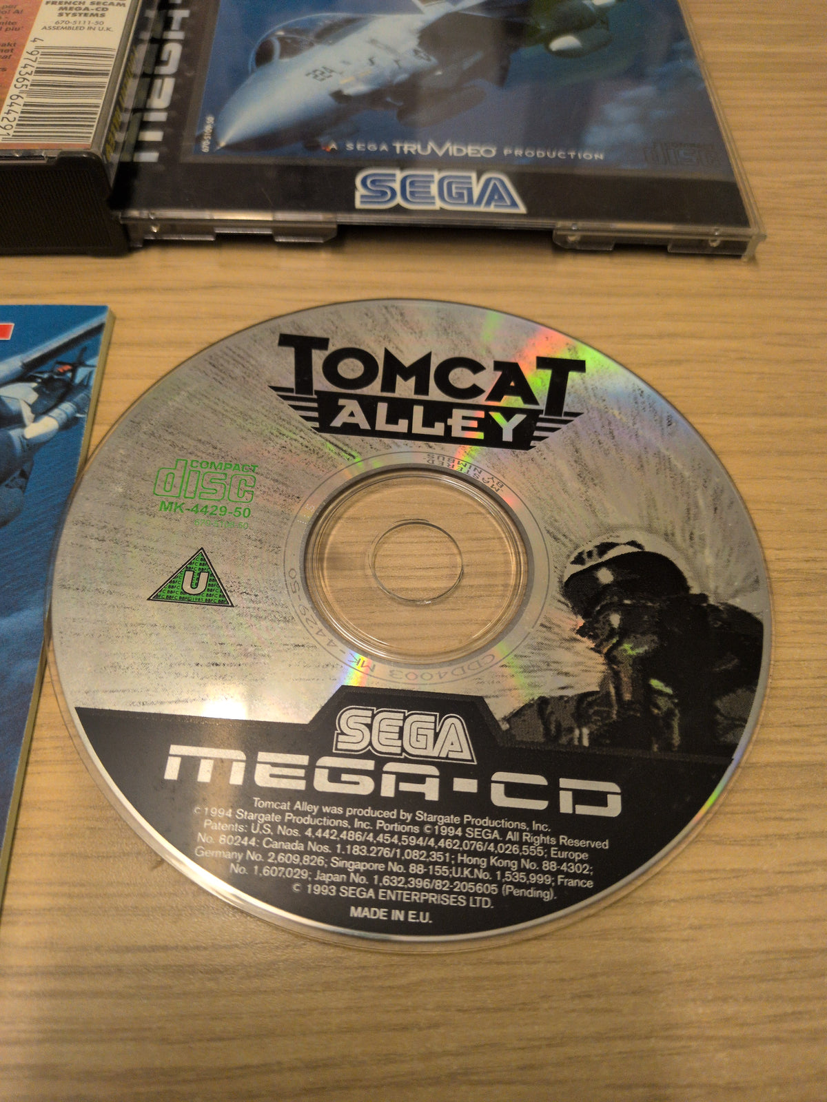 Tomcat Alley Sega Mega-CD game