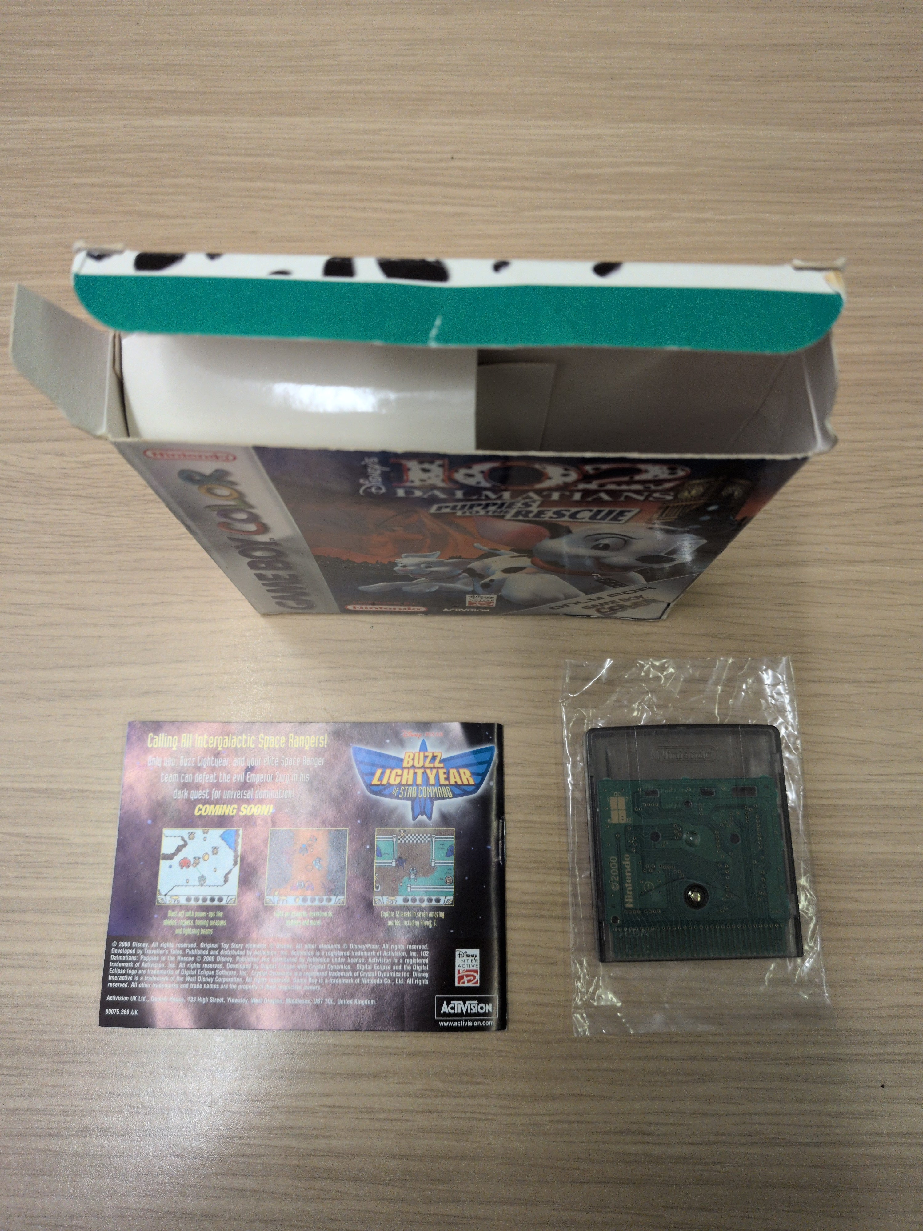 102 Dalmatians (Disney) Nintendo Game Boy Color Boxed