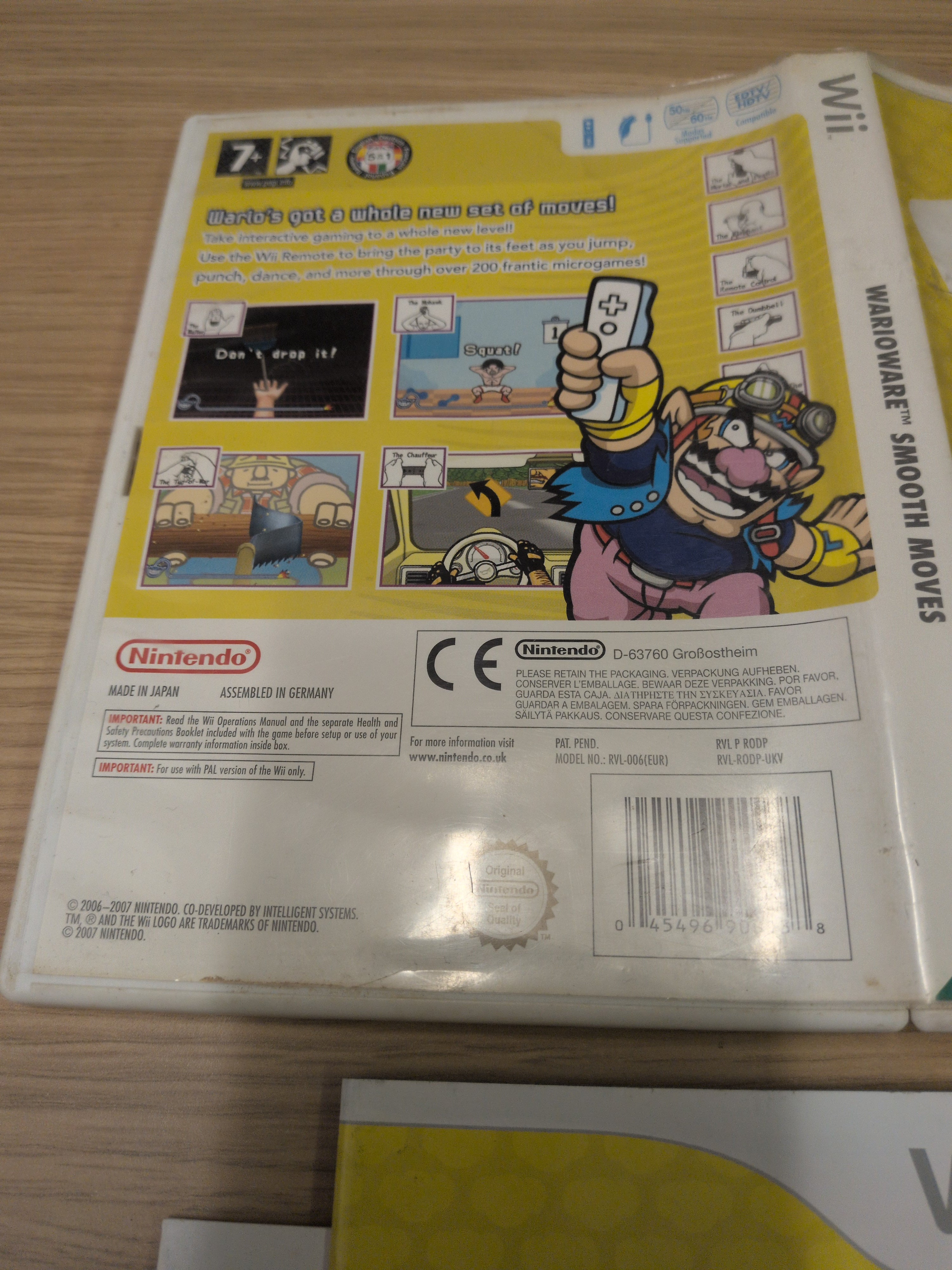 WarioWare: Smooth Moves Nintendo Wii game