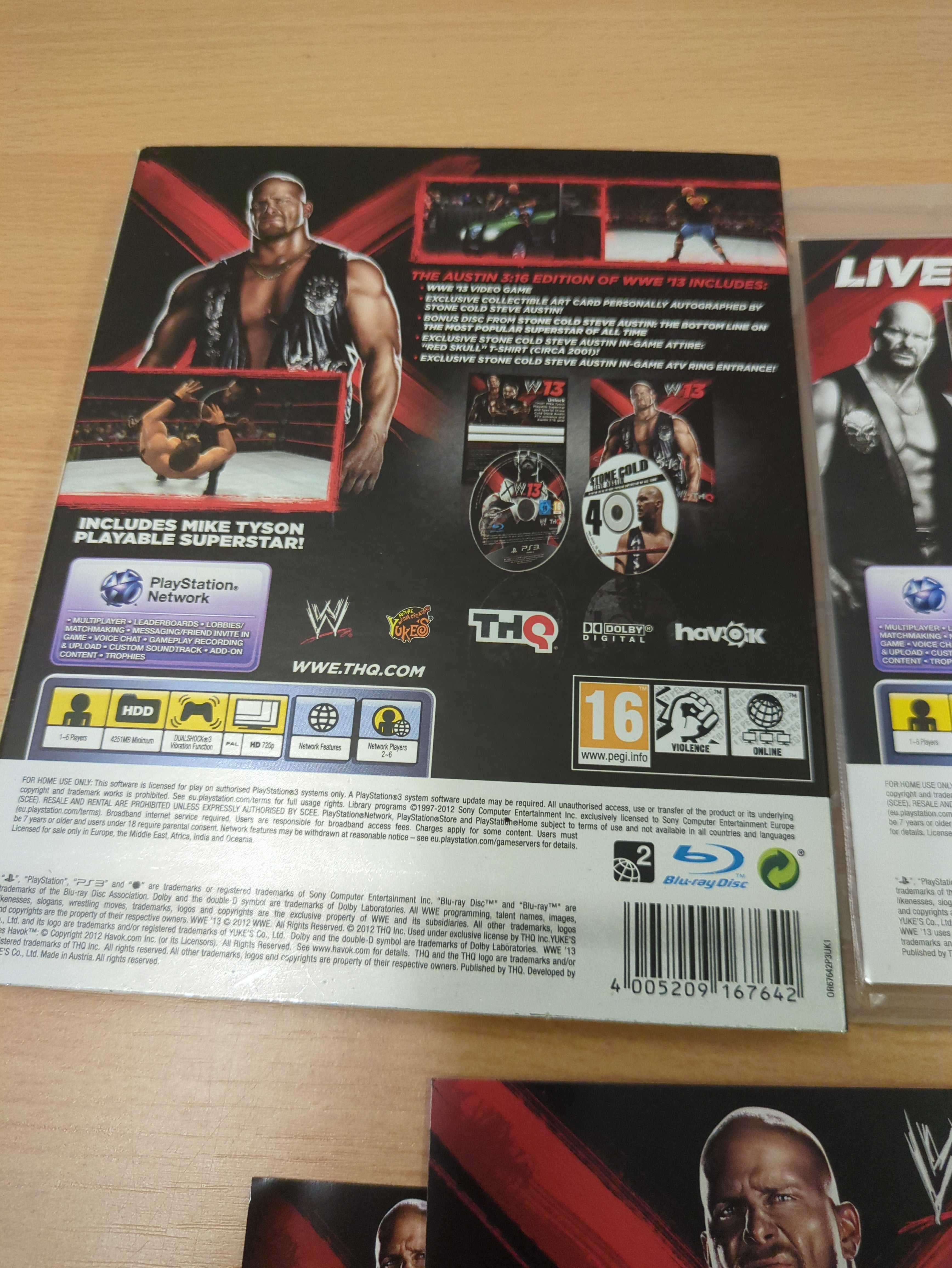 WWE 13 Austin 3:16 Edition Sony PS3 game