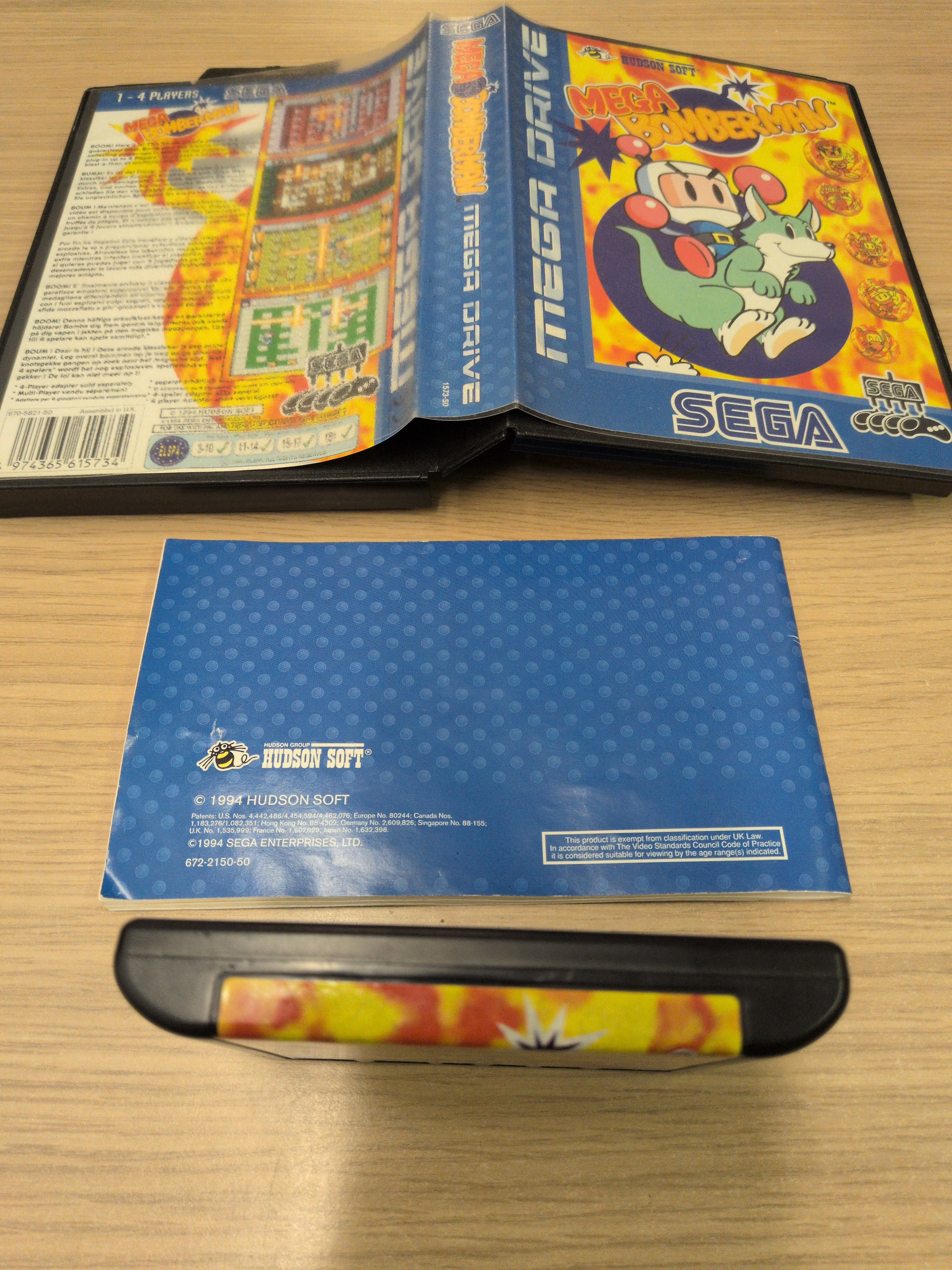 Mega Bomberman Sega Mega Drive game