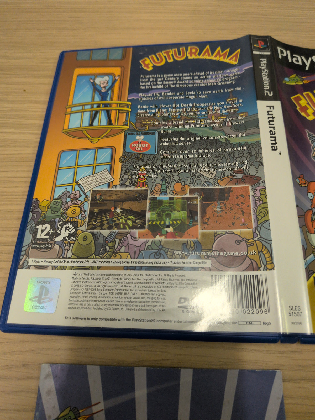 Futurama Sony PS2 game
