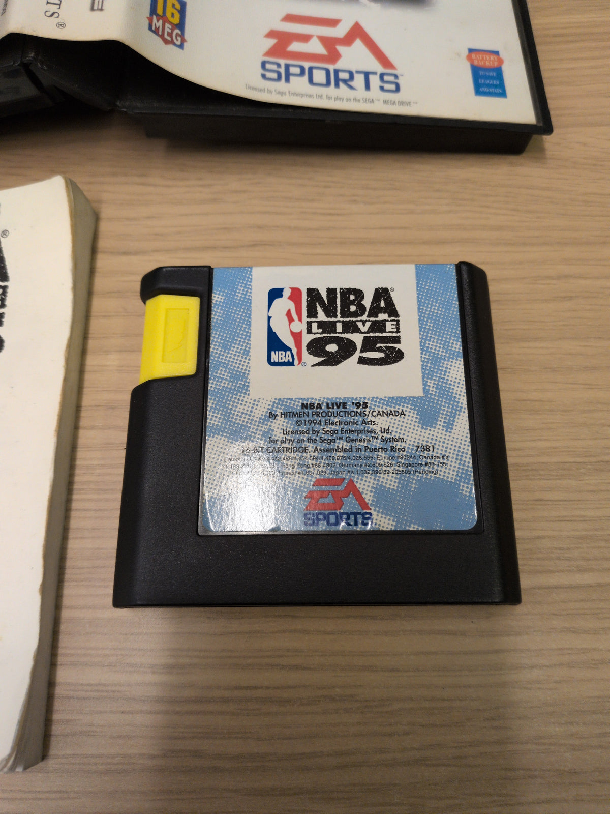 NBA Live 95 Sega Mega Drive game