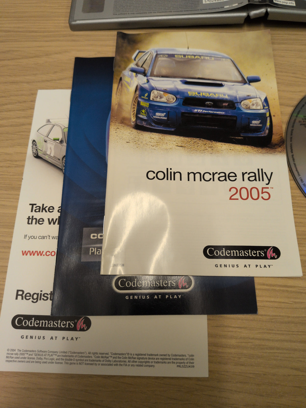 Colin Mcrae Rally 2005 Platinum Sony PS2 game