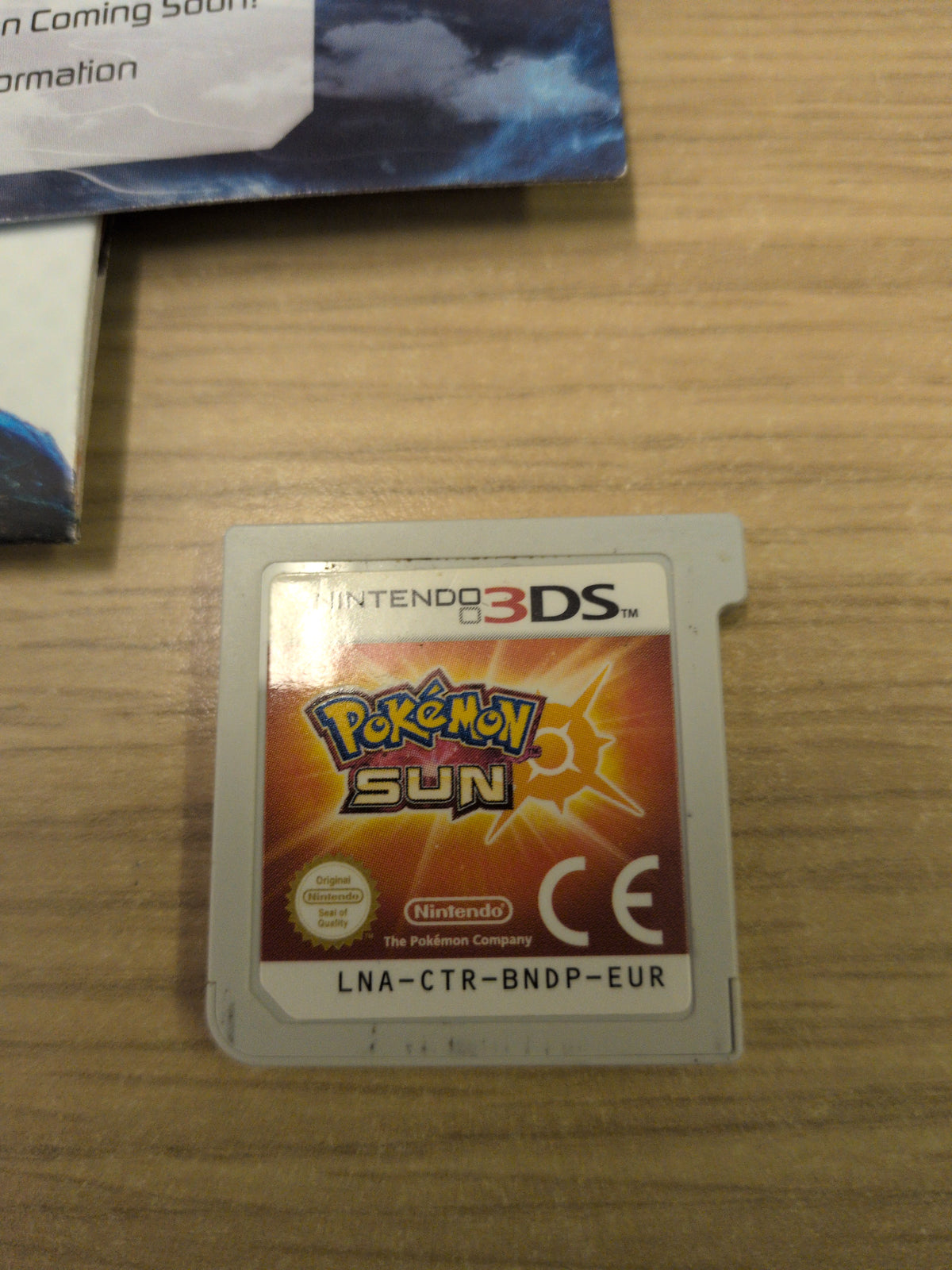 Pokemon Sun Nintendo 3DS game