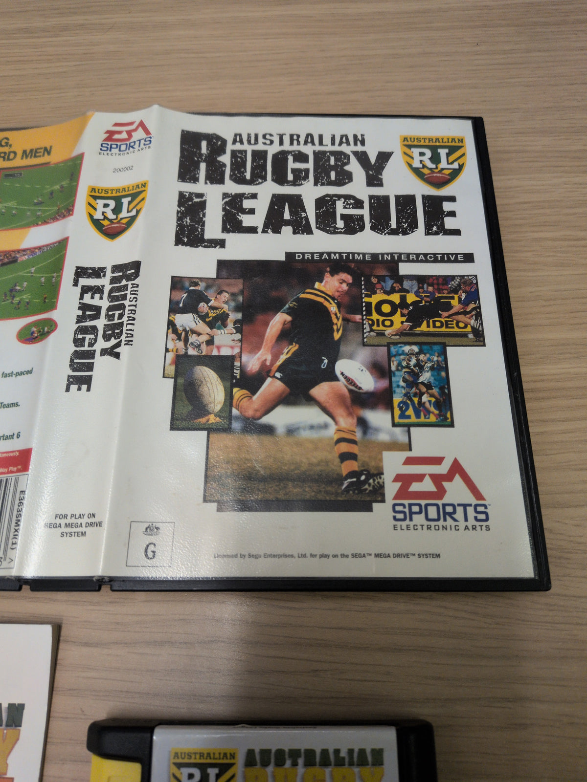 Australian Rugby League Sega Mega Drive game