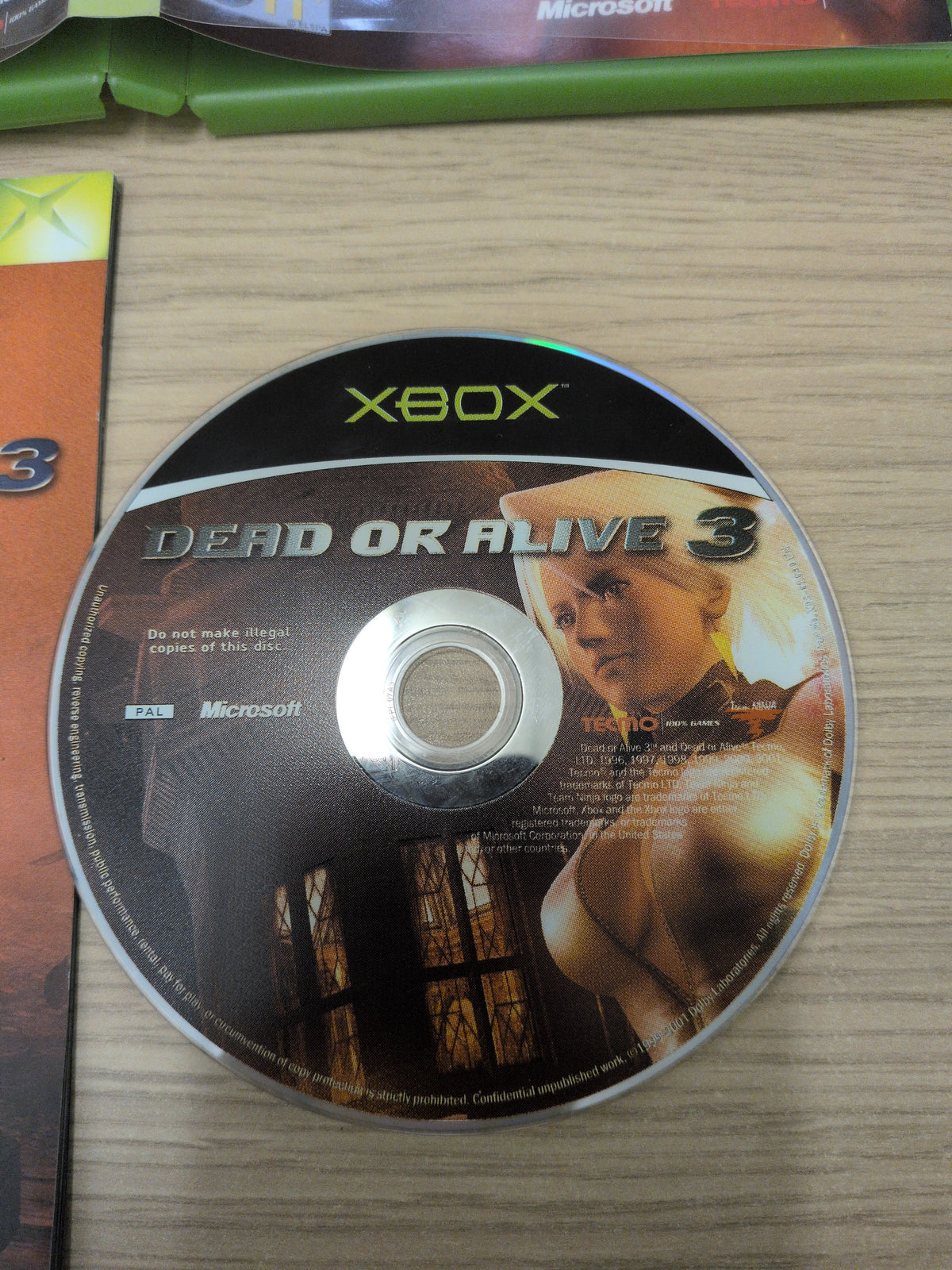 Dead or Alive 3 original Xbox game
