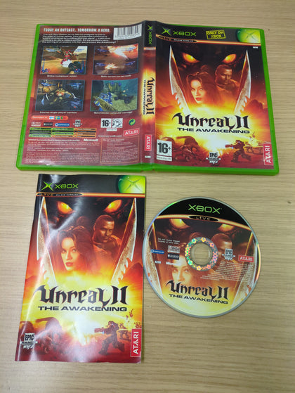 Unreal II: The Awakening original Xbox game