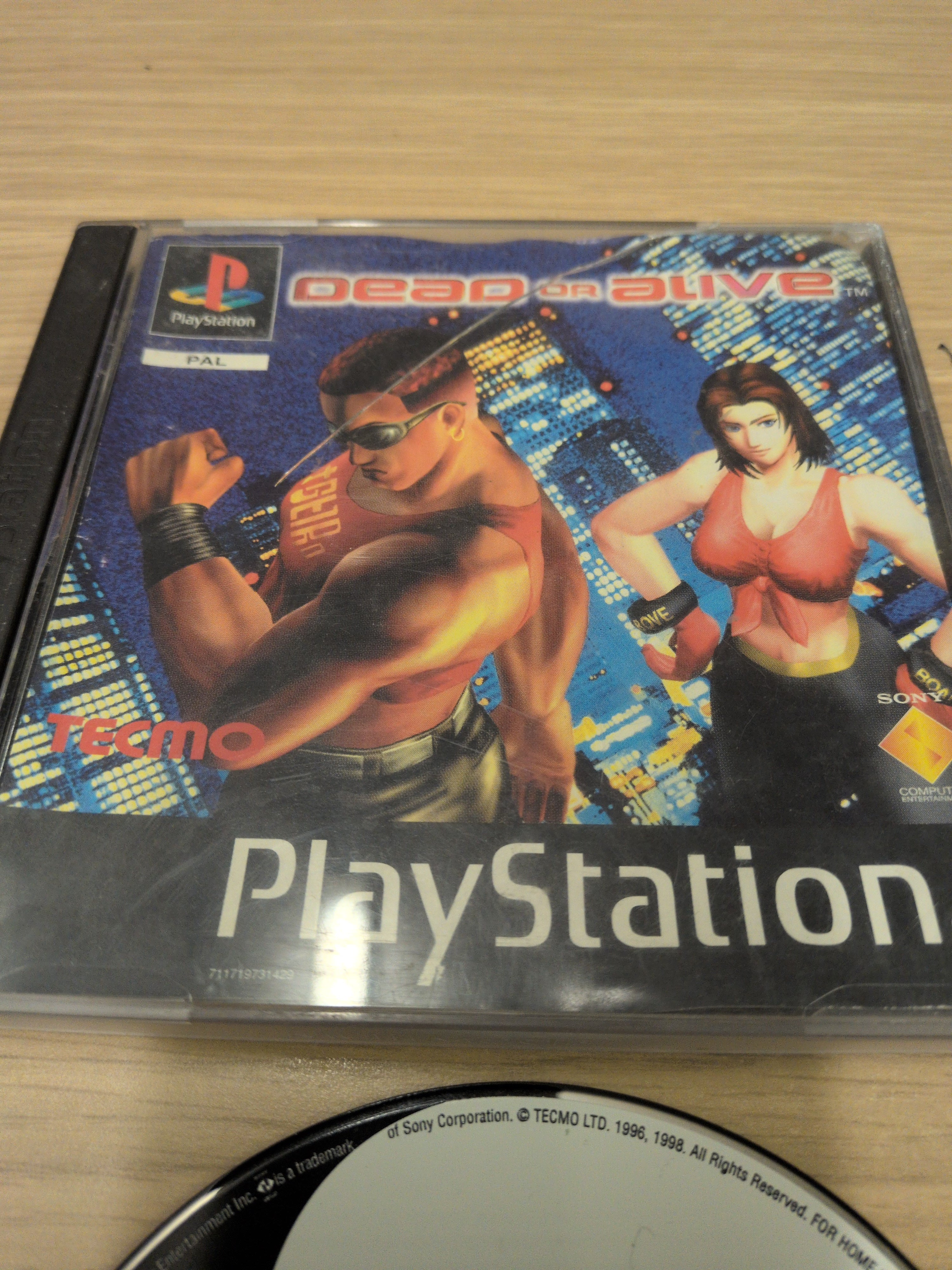 Dead or Alive Sony PS1 game