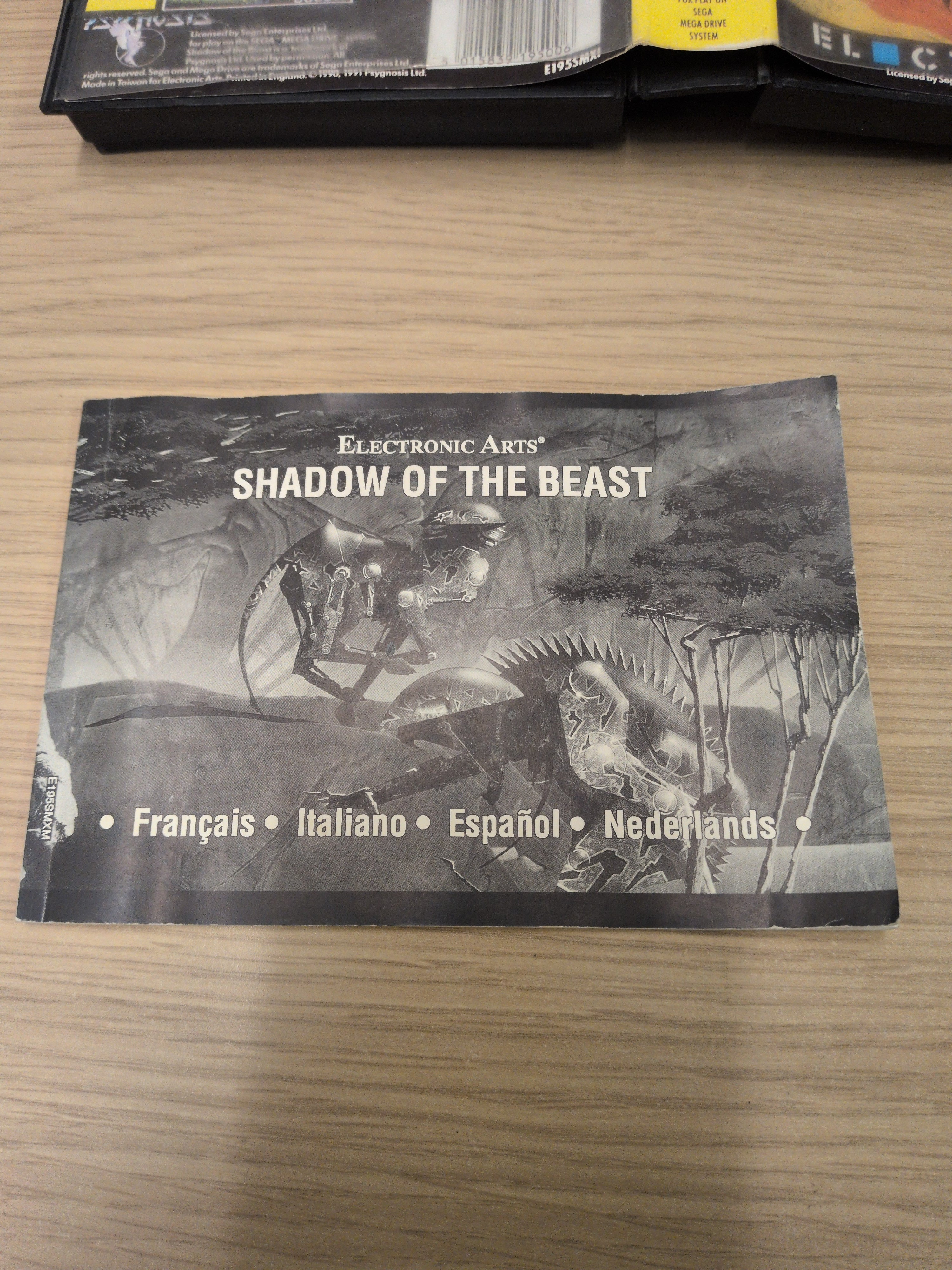 Shadow of the Beast Sega Mega Drive game