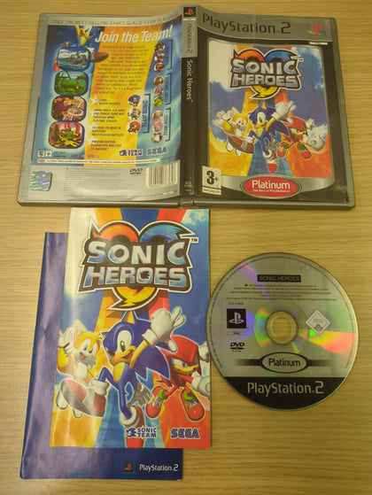 Sonic Heroes Sony PS2 Platinum game