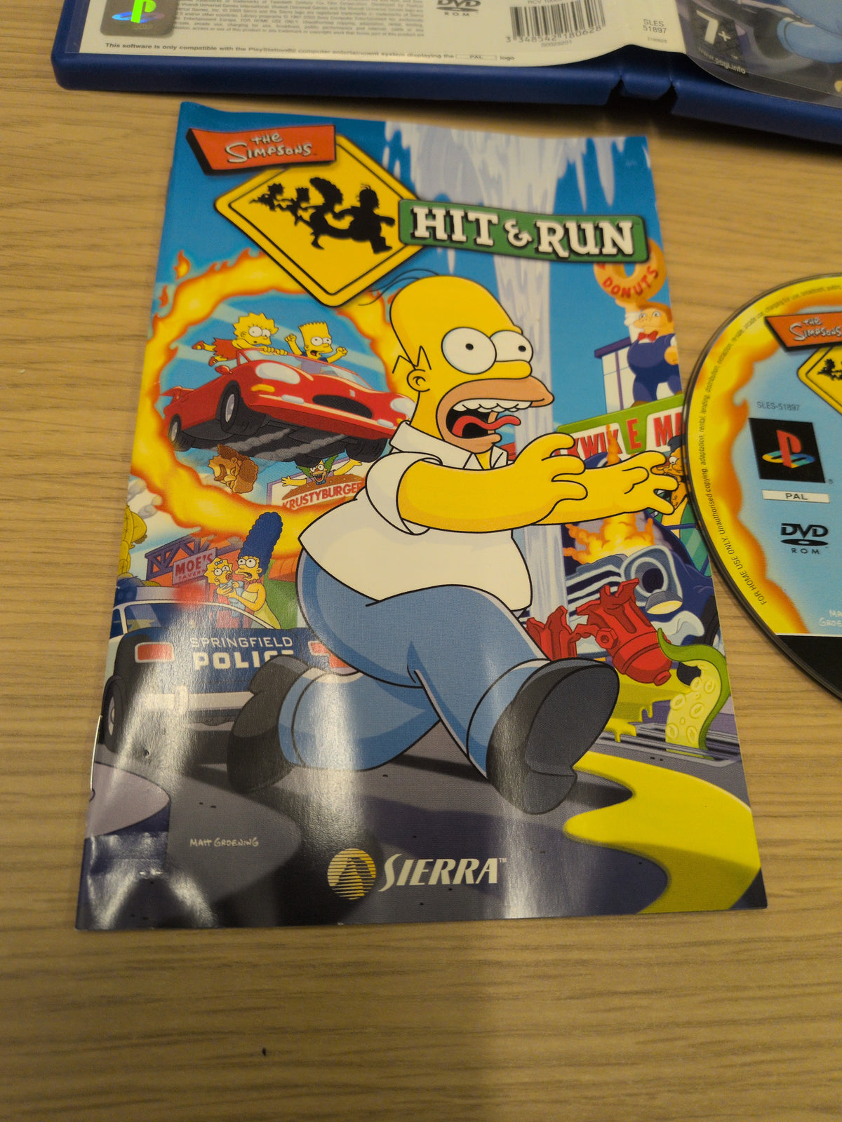 The Simpsons: Hit & Run Sony PS2 game