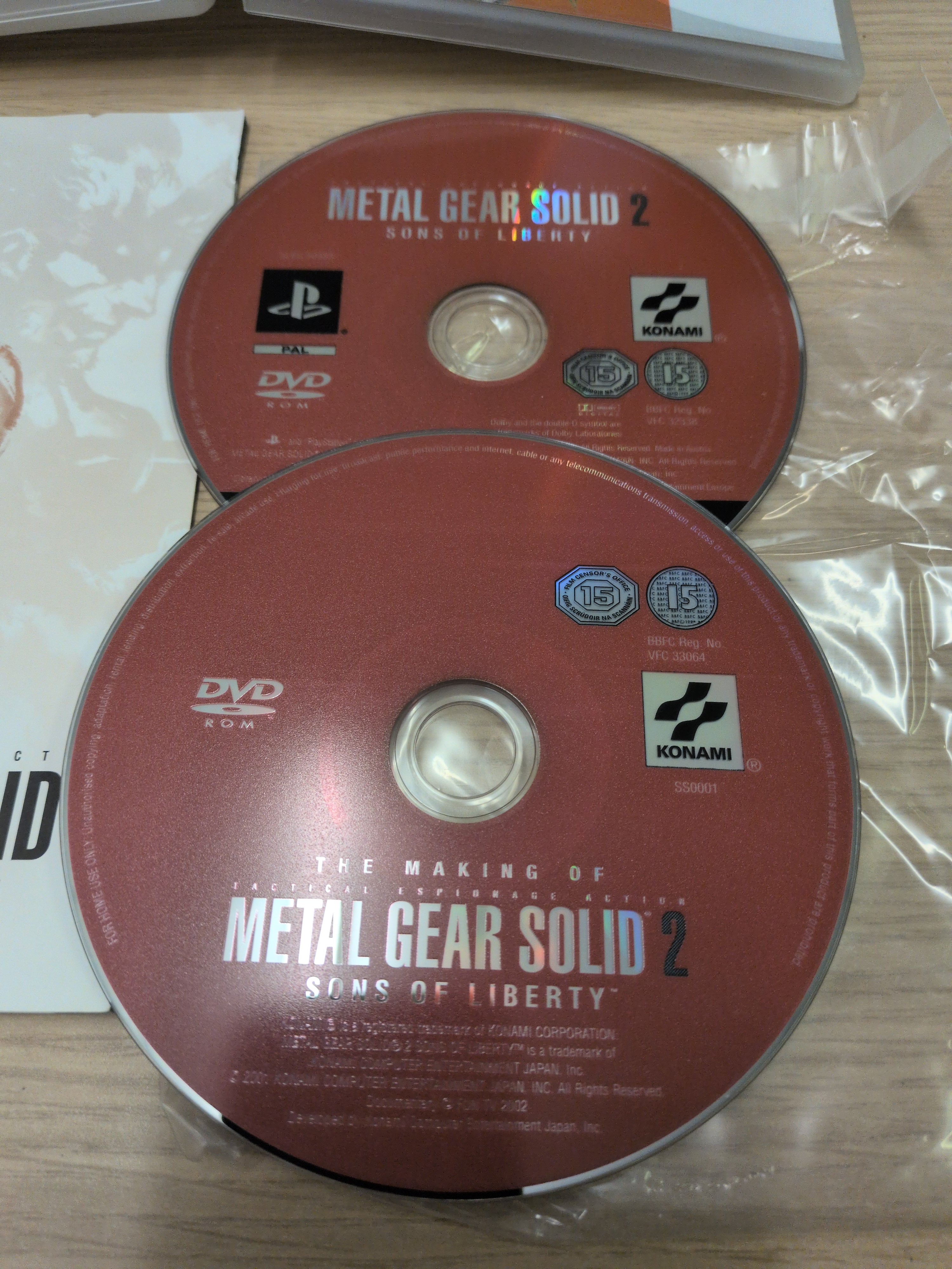 Metal Gear Solid 2: Sons of Liberty Sony PS2 game