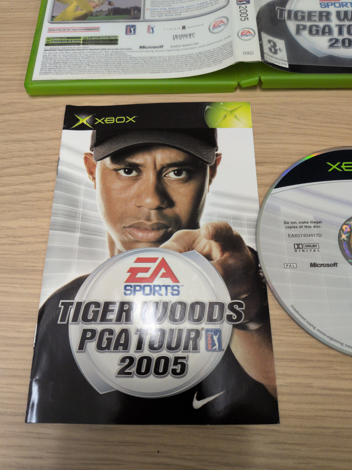 Tiger Woods PGA Tour 2005 original Xbox game