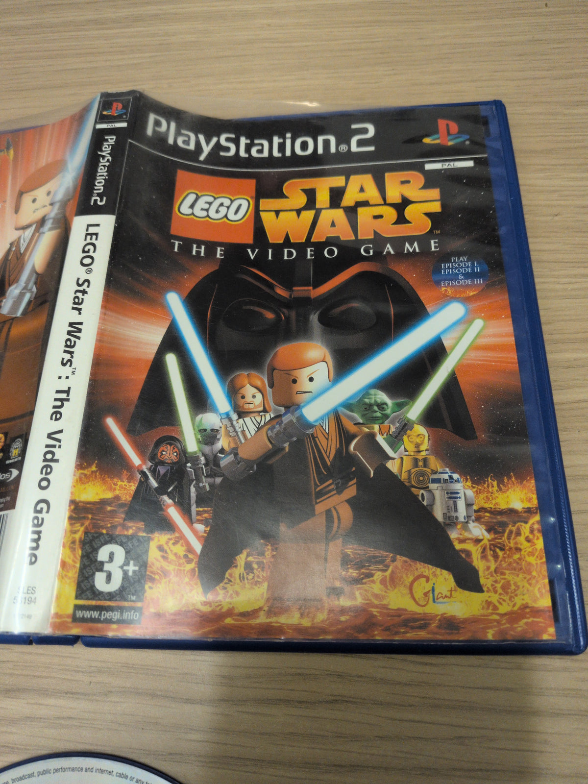 LEGO Star Wars The Video Game Sony PS2 game