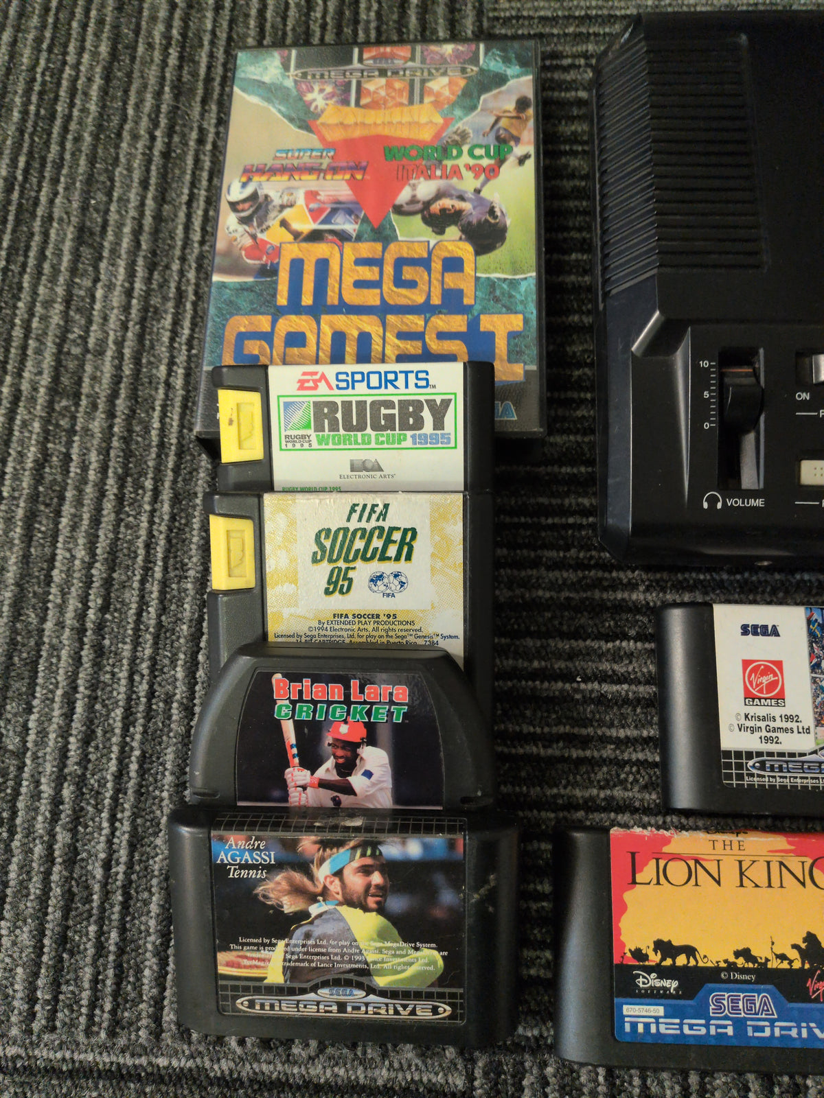 Sega Mega Drive Console & Games bundle (Model 1)
