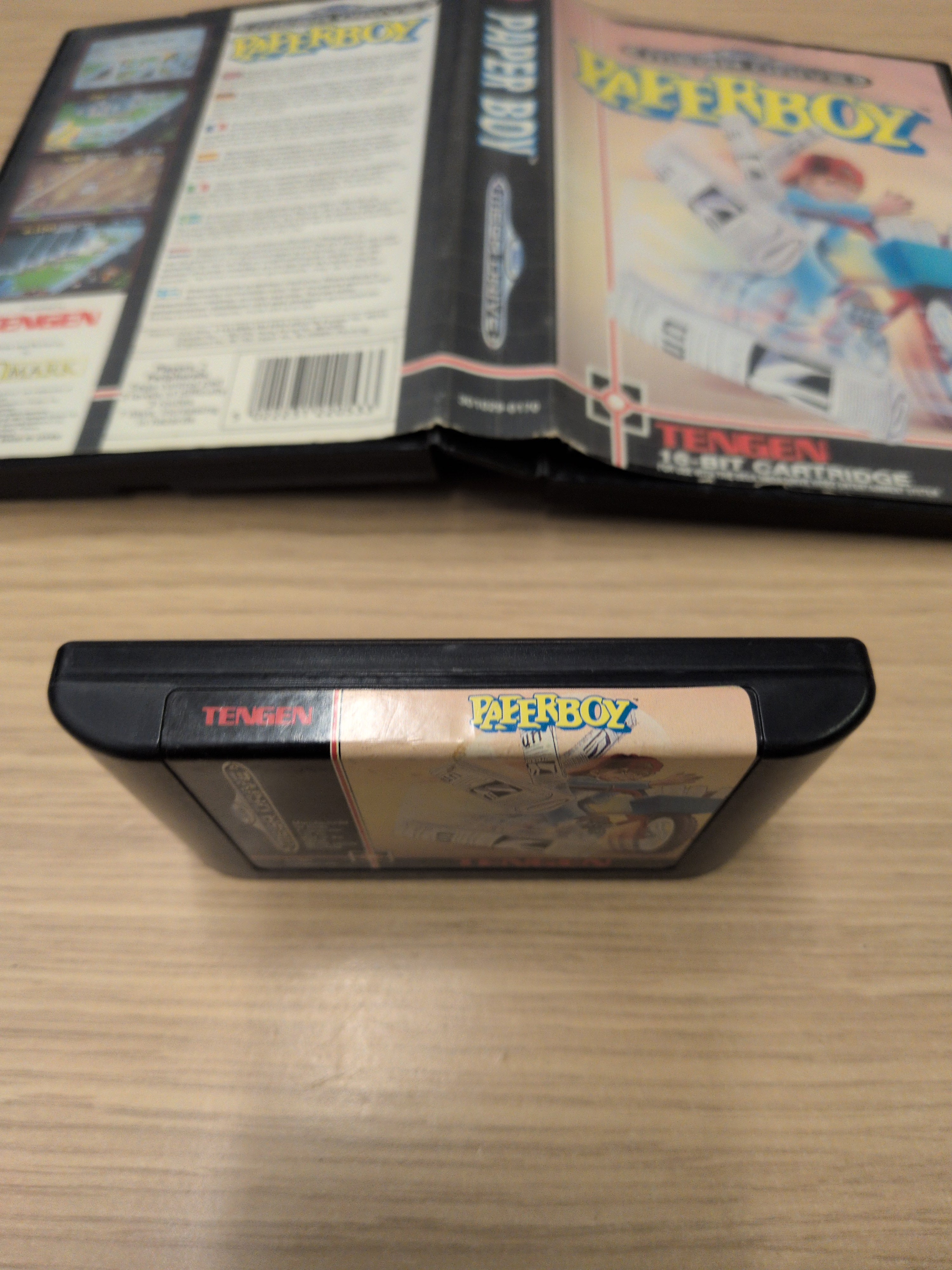 Paperboy Sega Mega Drive game