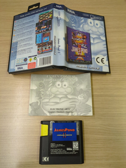 James Pond II: Codename Robocod  (Classics) Sega Mega Drive game complete