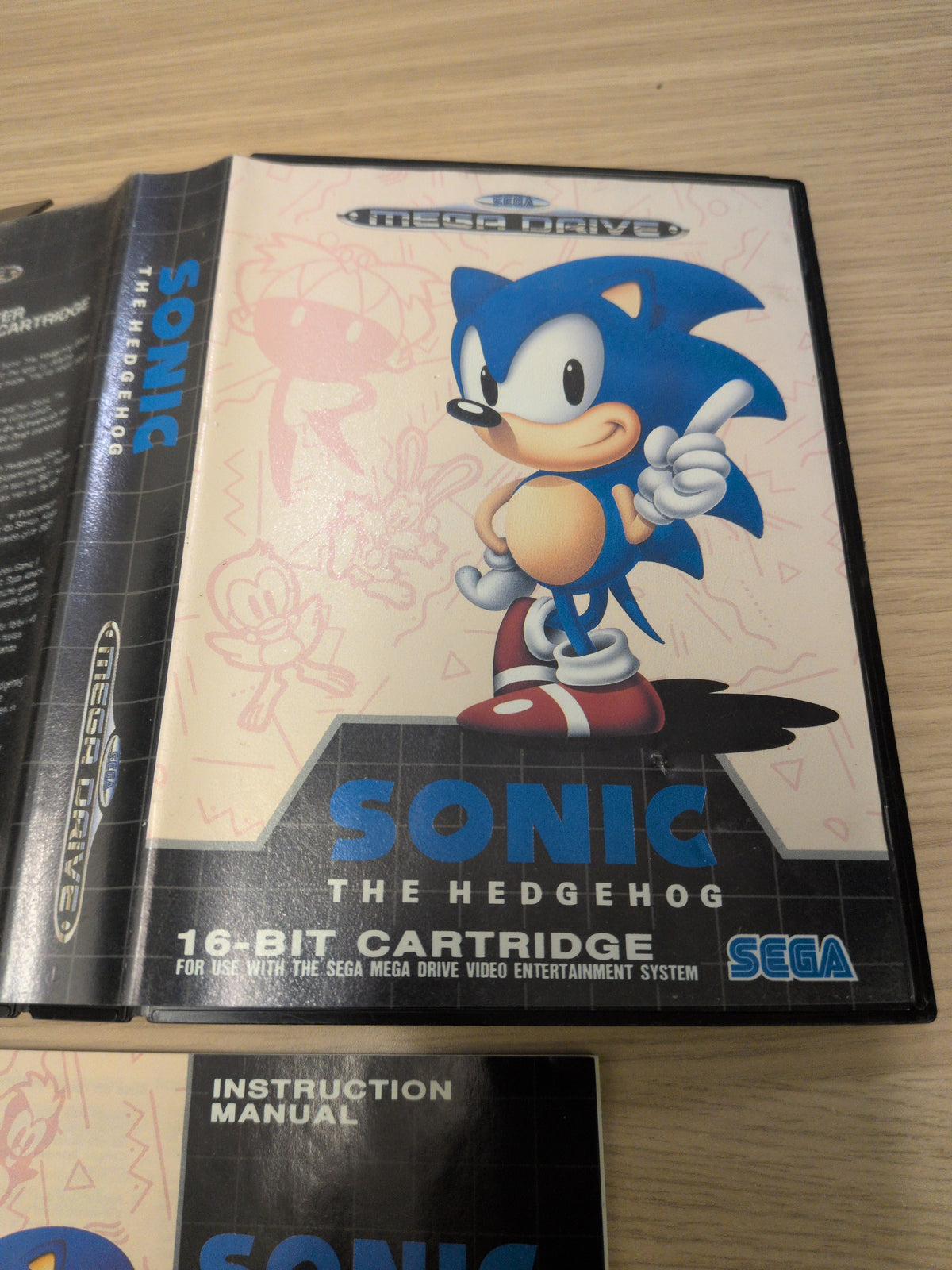 Sonic The Hedgehog Sega Mega Drive game