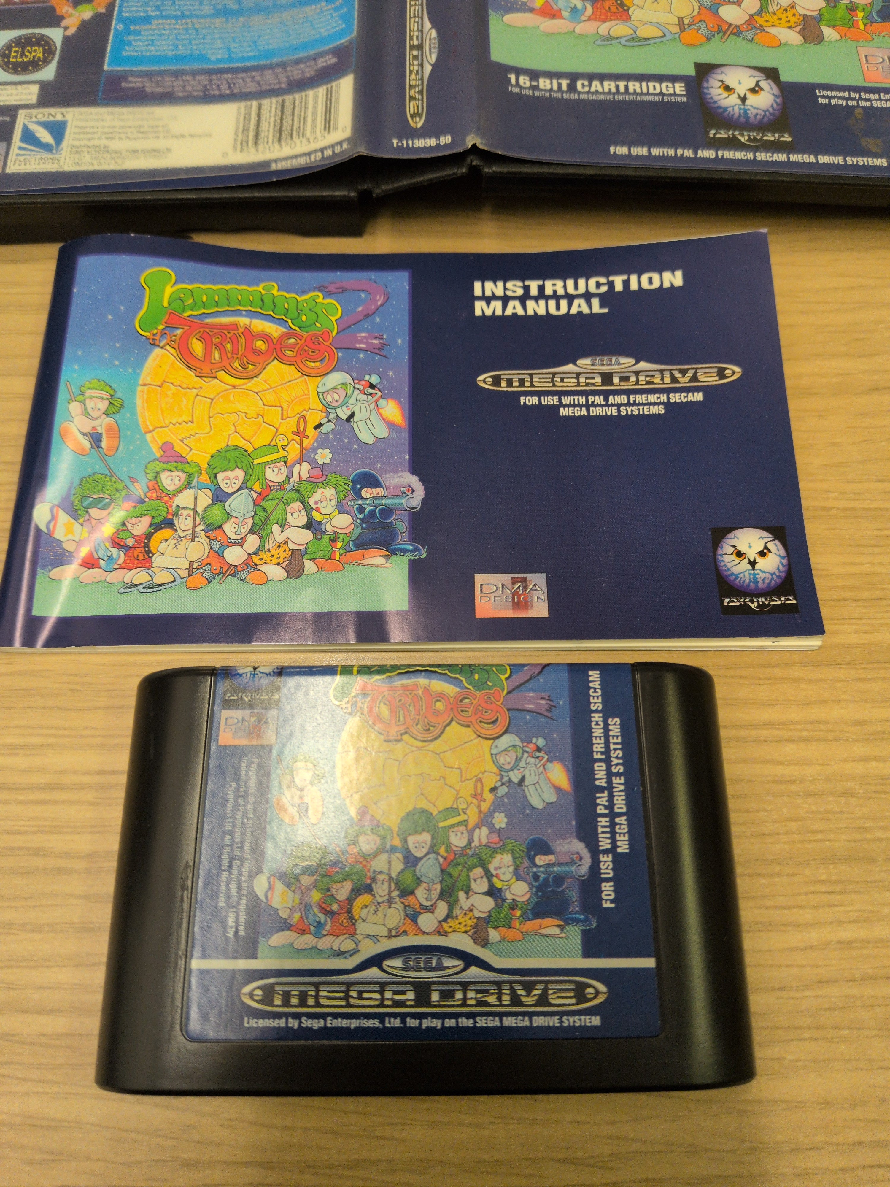 Lemmings 2: The Tribes Sega Mega Drive game
