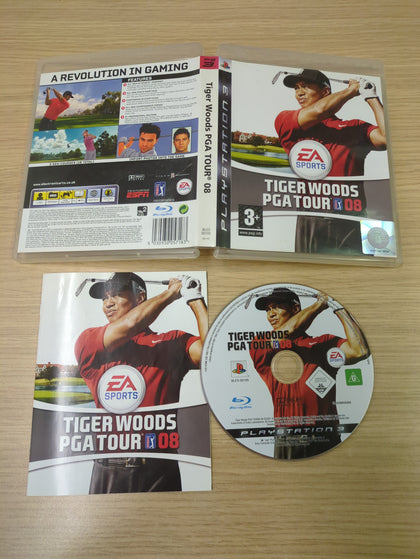 Tiger Woods PGA Tour 08 Sony PS3 game